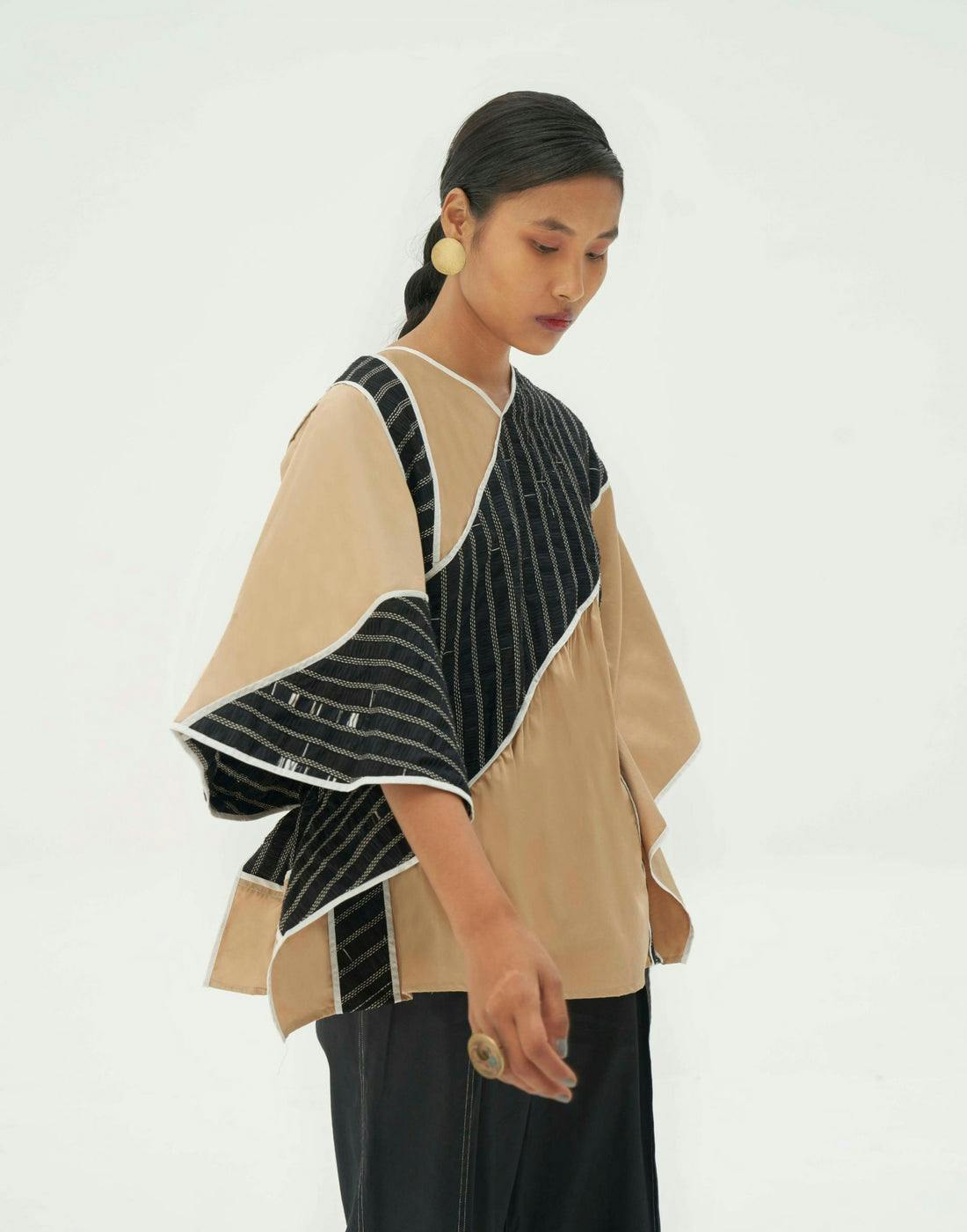 Up-cycled Kaftan Top, a product by Corpora Studio