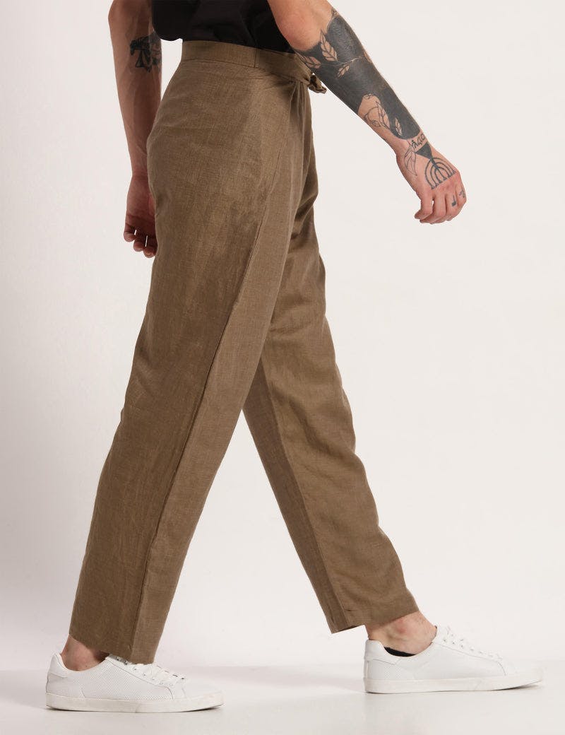 SENDAI TROUSER - KHAKHI, a product by Son of a Noble