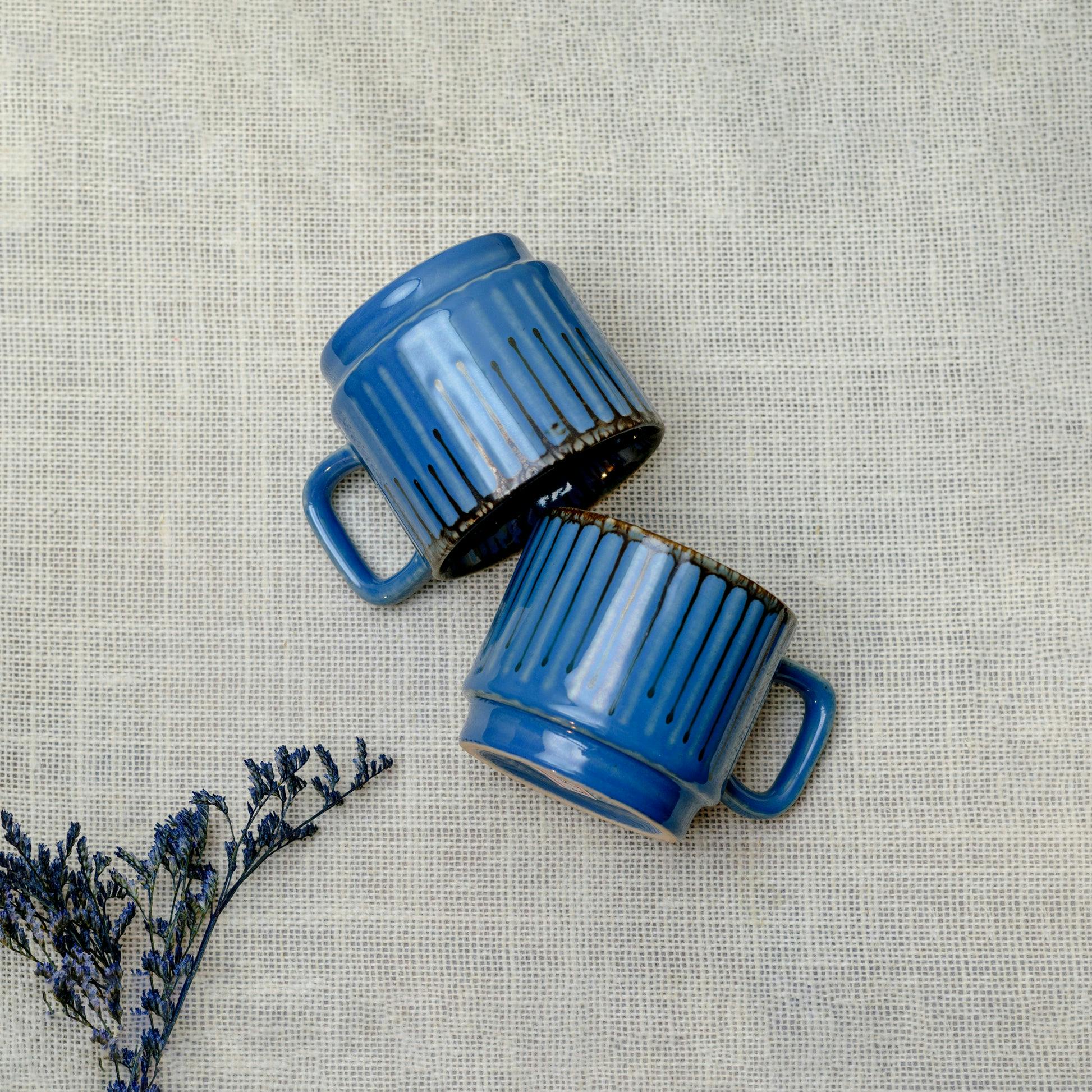 Kai Mugs - Blue set of 2, a product by Oh Yay project