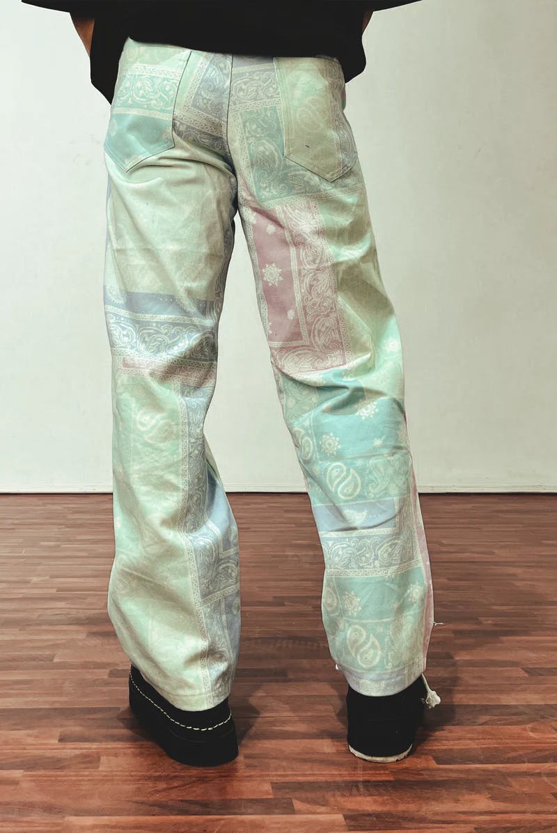 Paisley Blue Denim, a product by TOFFLE