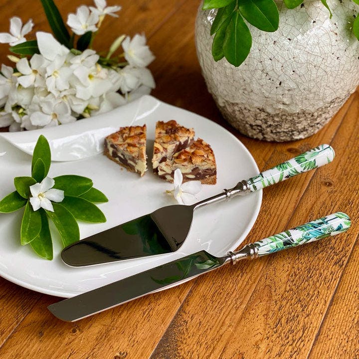 Cake Server & Knife Duo - Amazonia Day, a product by Faaya Gifting
