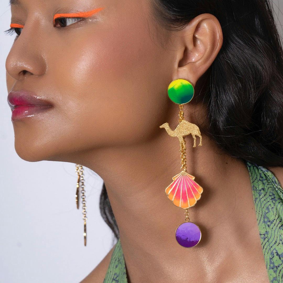 Paradise of love earrings, a product by Aditi Bhatt