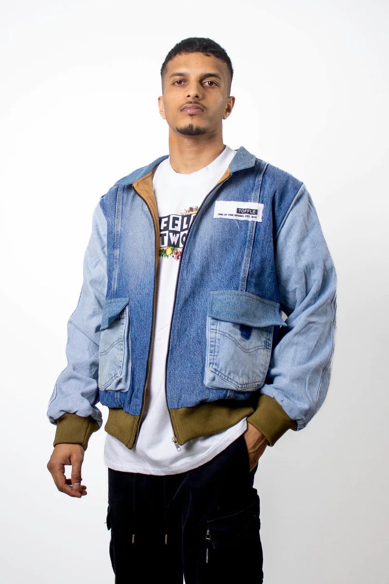 Reconstructed Blue Jacket, a product by TOFFLE
