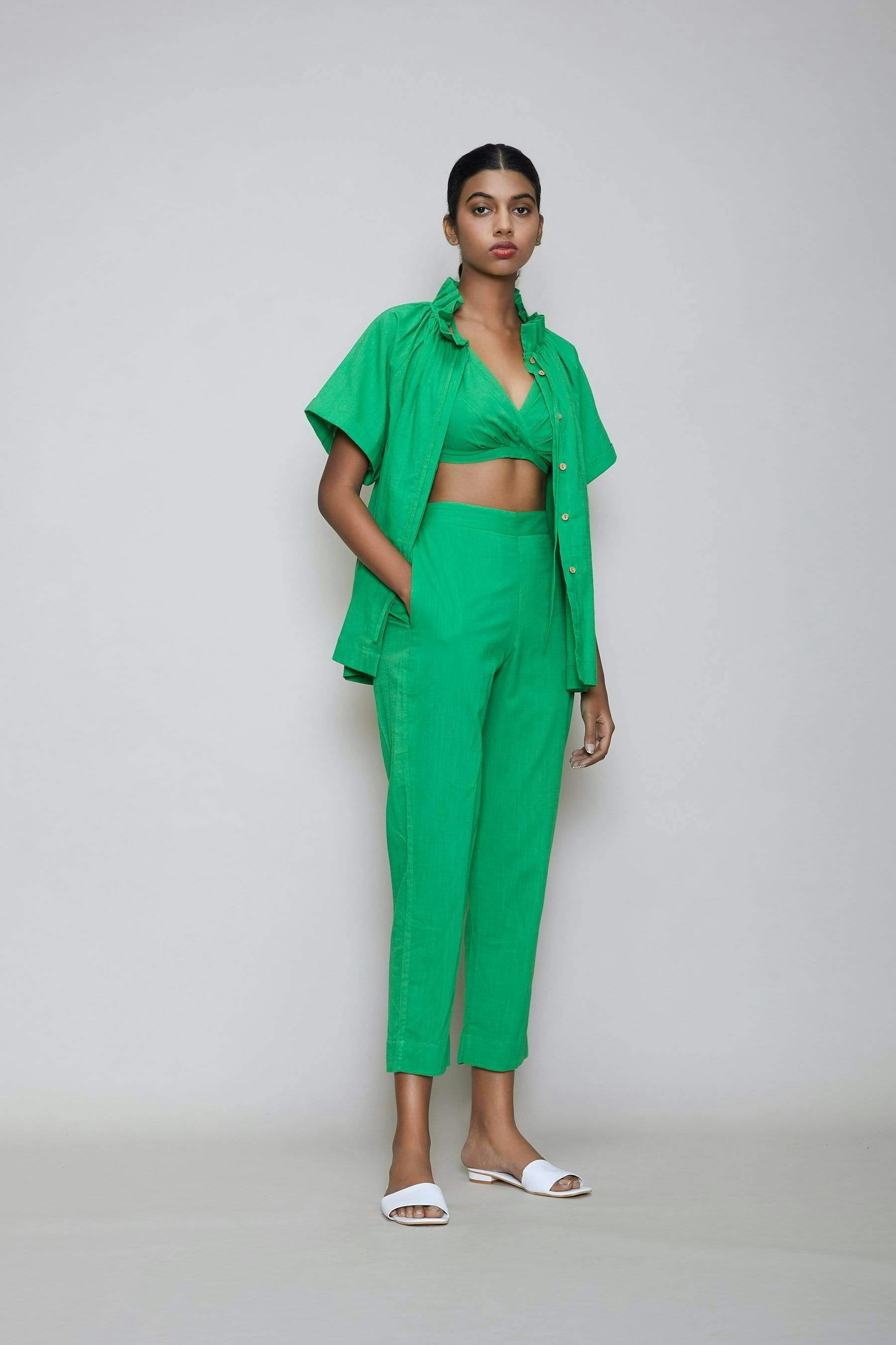 Mati Rang SE Pants - Green, a product by Style Mati