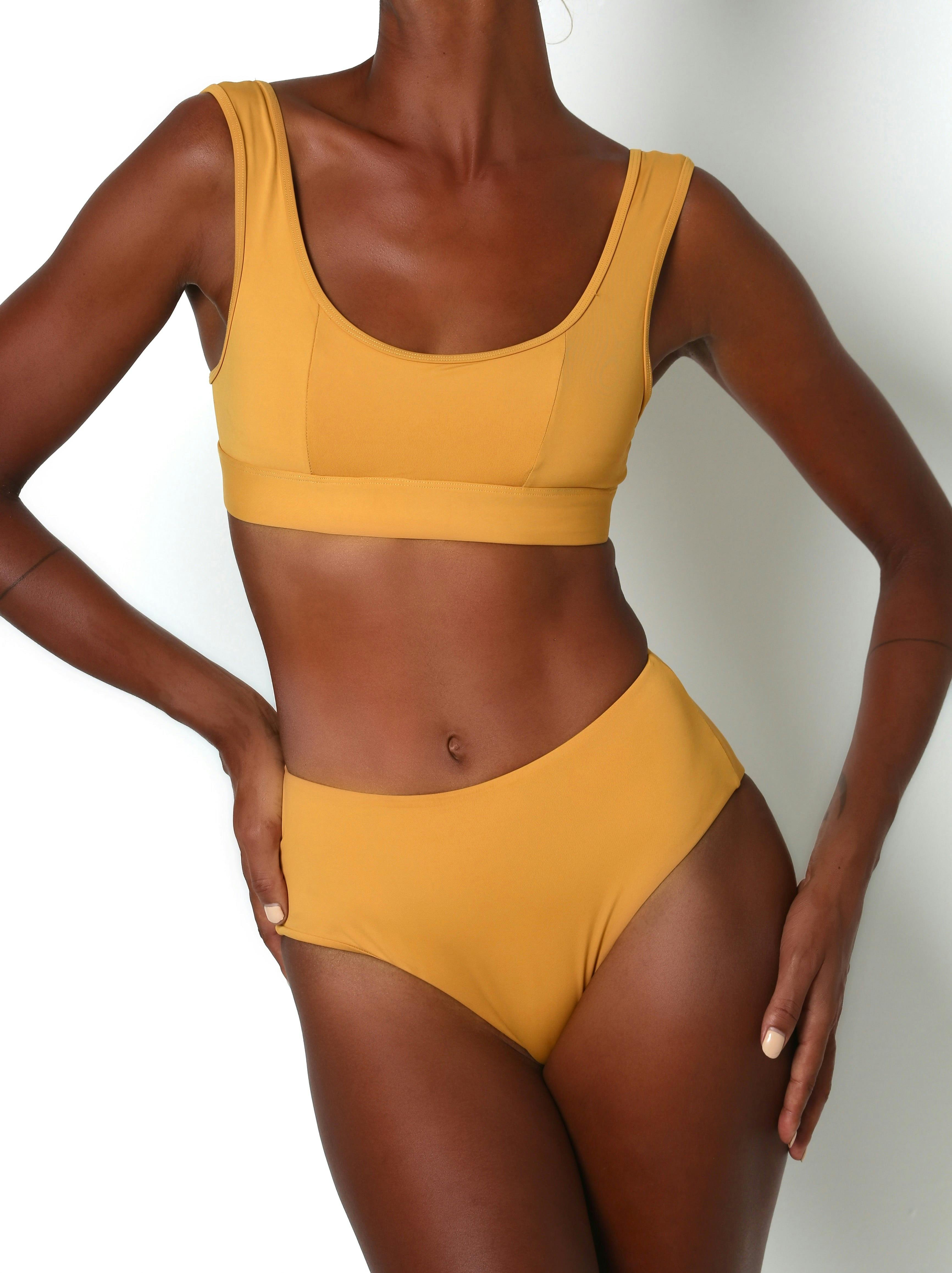 The Angelou Top Turmeric, a product by Tigra the Label