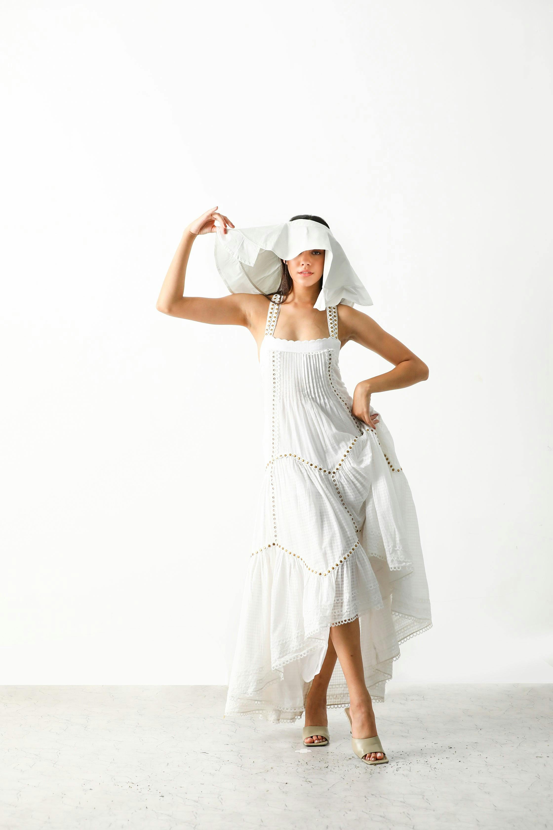 Sorin Assymetrical Midi Dress, a product by THE IASO