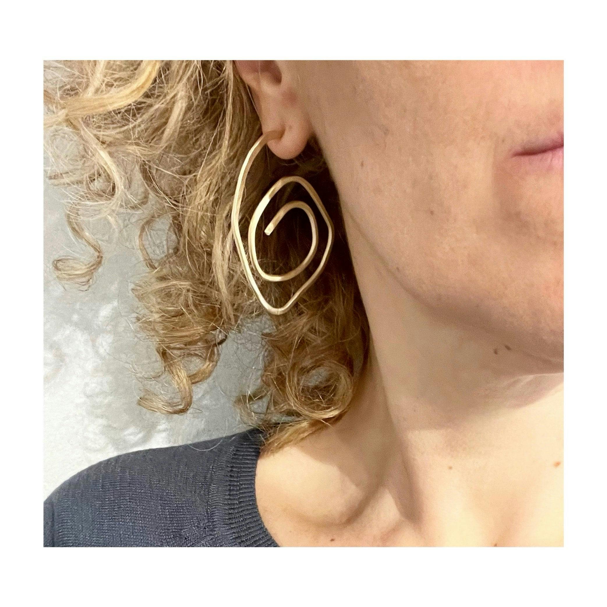 Gira Earrings, a product by Jenny Greco Jewellery