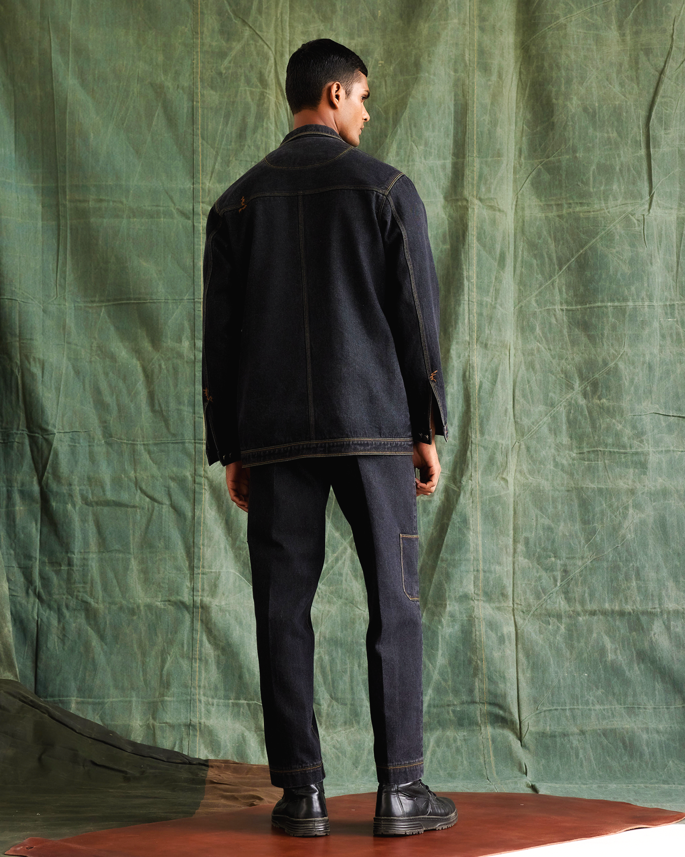 Thumbnail preview #2 for Multi Thread Cargo Denim Trousers