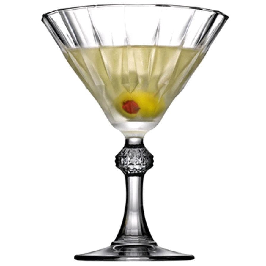 Diamond Martini Glass 240 ml - Pack of 6, a product by The Table Company