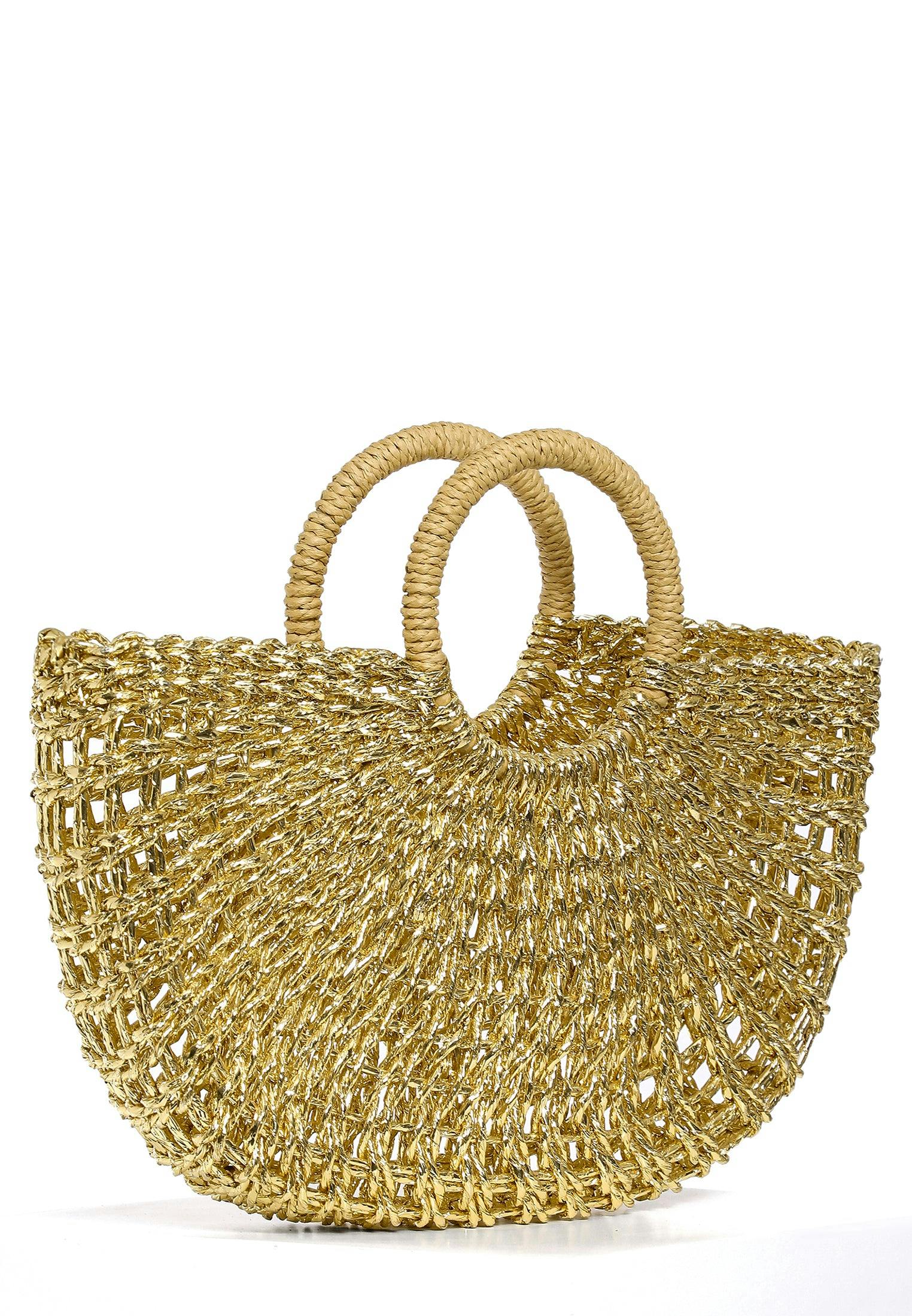 Sunshine Raffia Bag, a product by Lola's