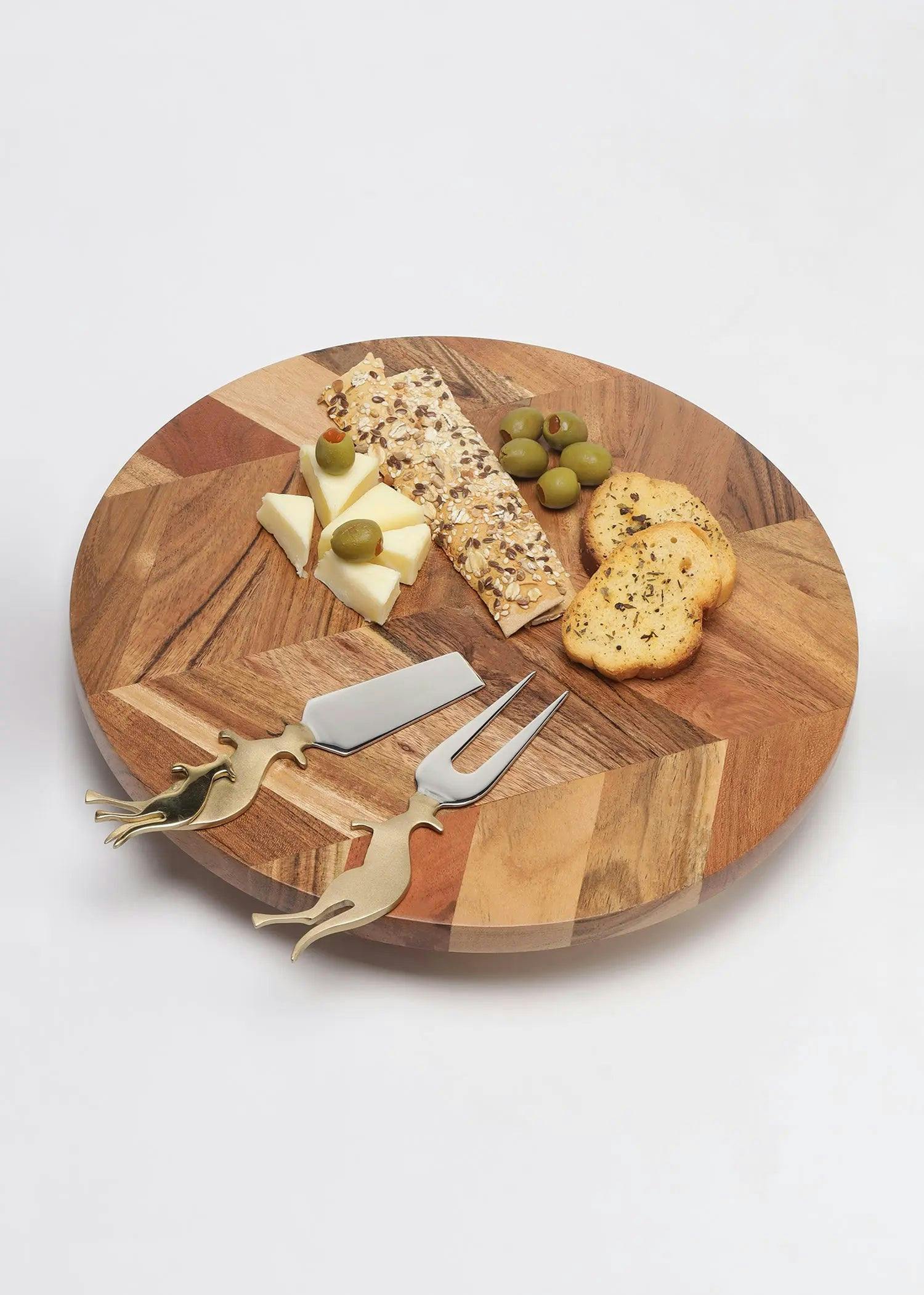 Raised Wooden Platter, a product by Gado Living