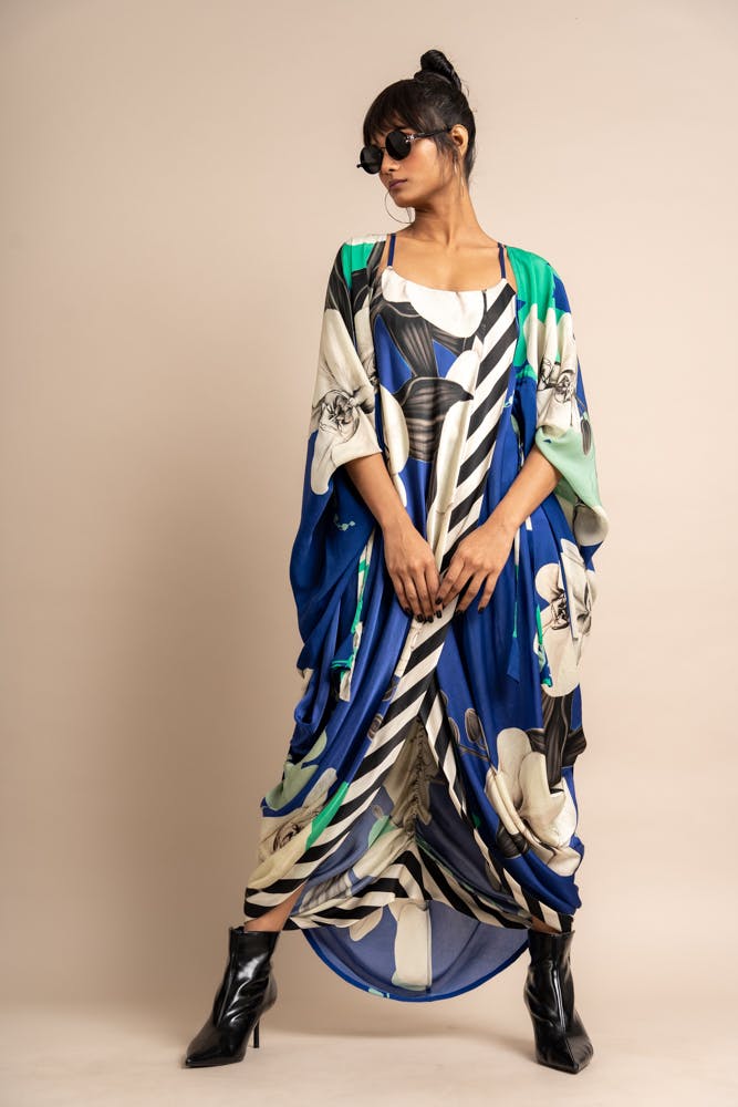 Jacket with Sack Dress, a product by Nupur Kanoi