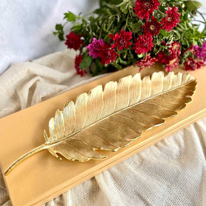 Large Willow Leaf Tray, a product by Faaya Gifting