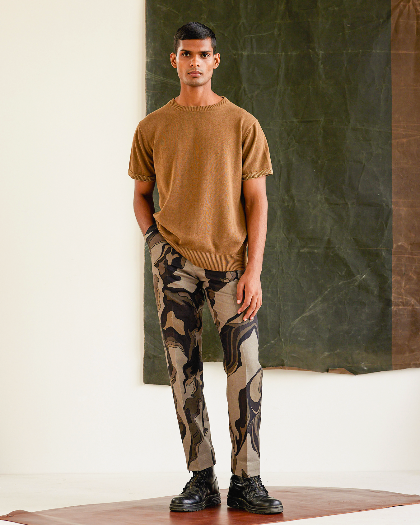 Molten Camo Trousers, a product by Country Made