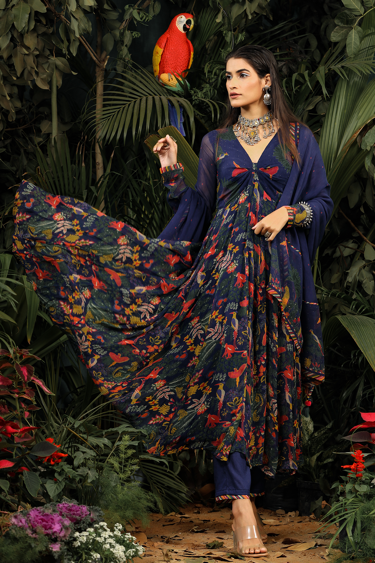 Kanan Dress/Anarkali set, a product by Baise Gaba