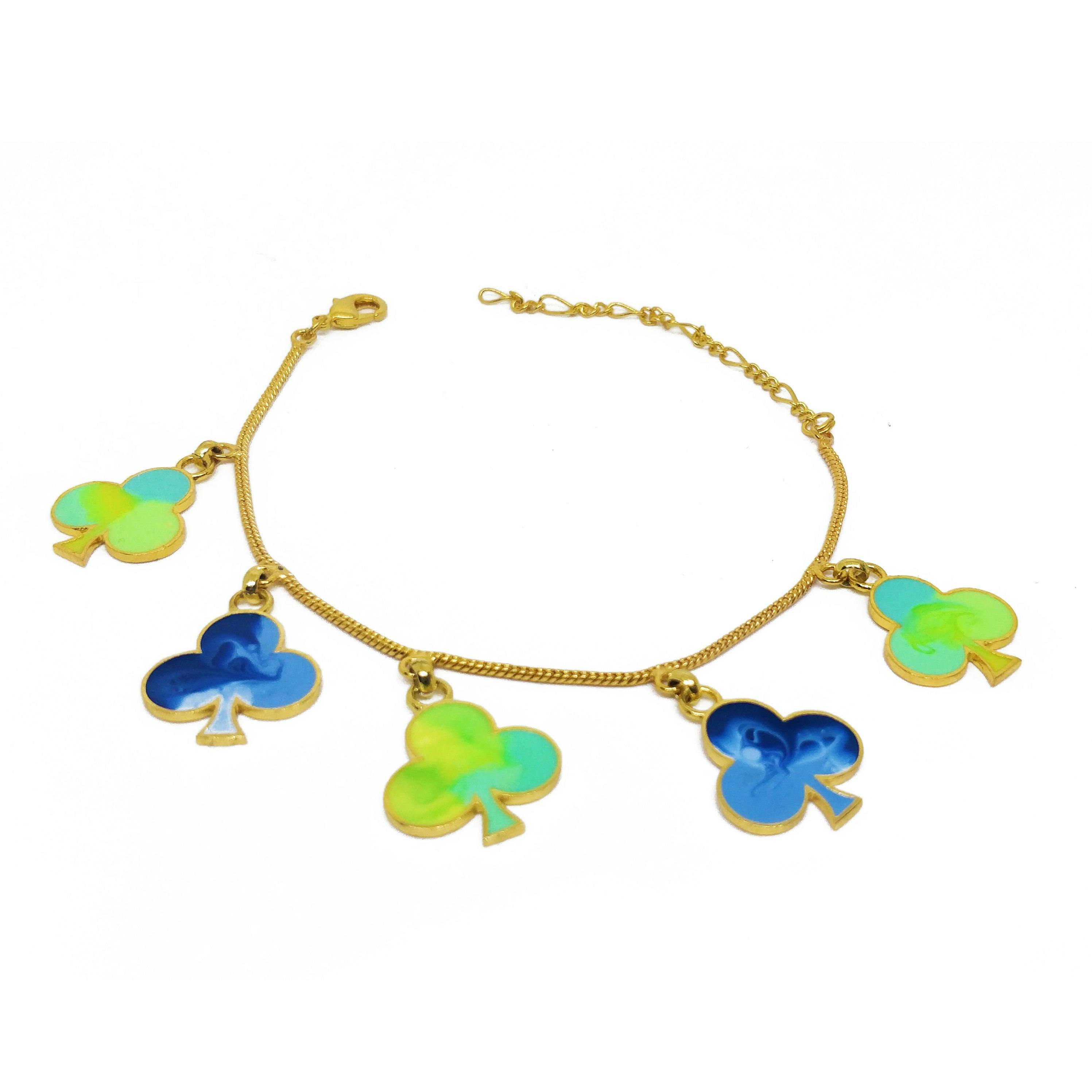Five of clubs bracelet, a product by Aditi Bhatt