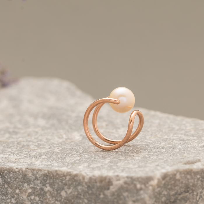 Thumbnail preview #2 for Pearl Band Ring