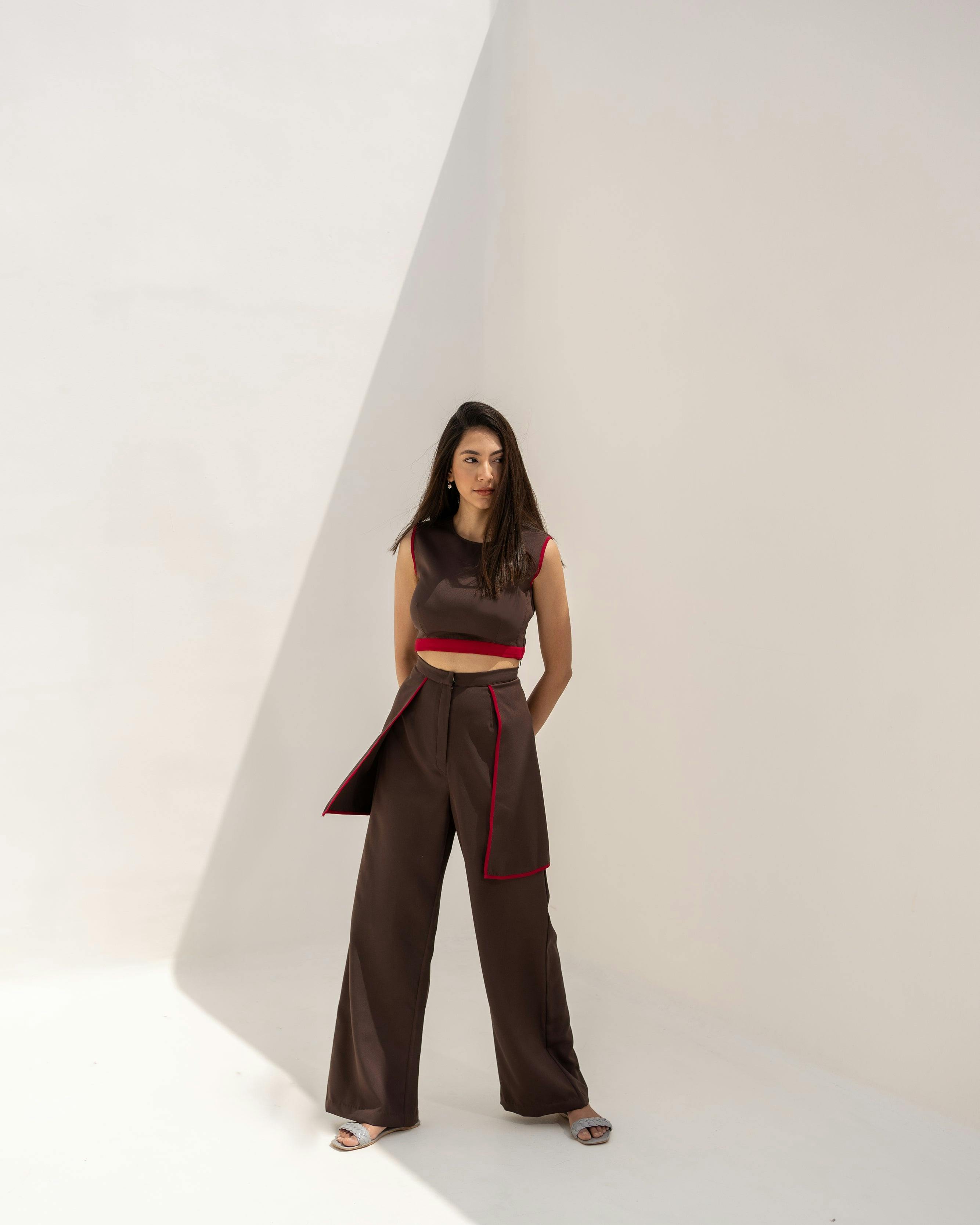 Brown Co-ord Set, a product by Kritika Madan