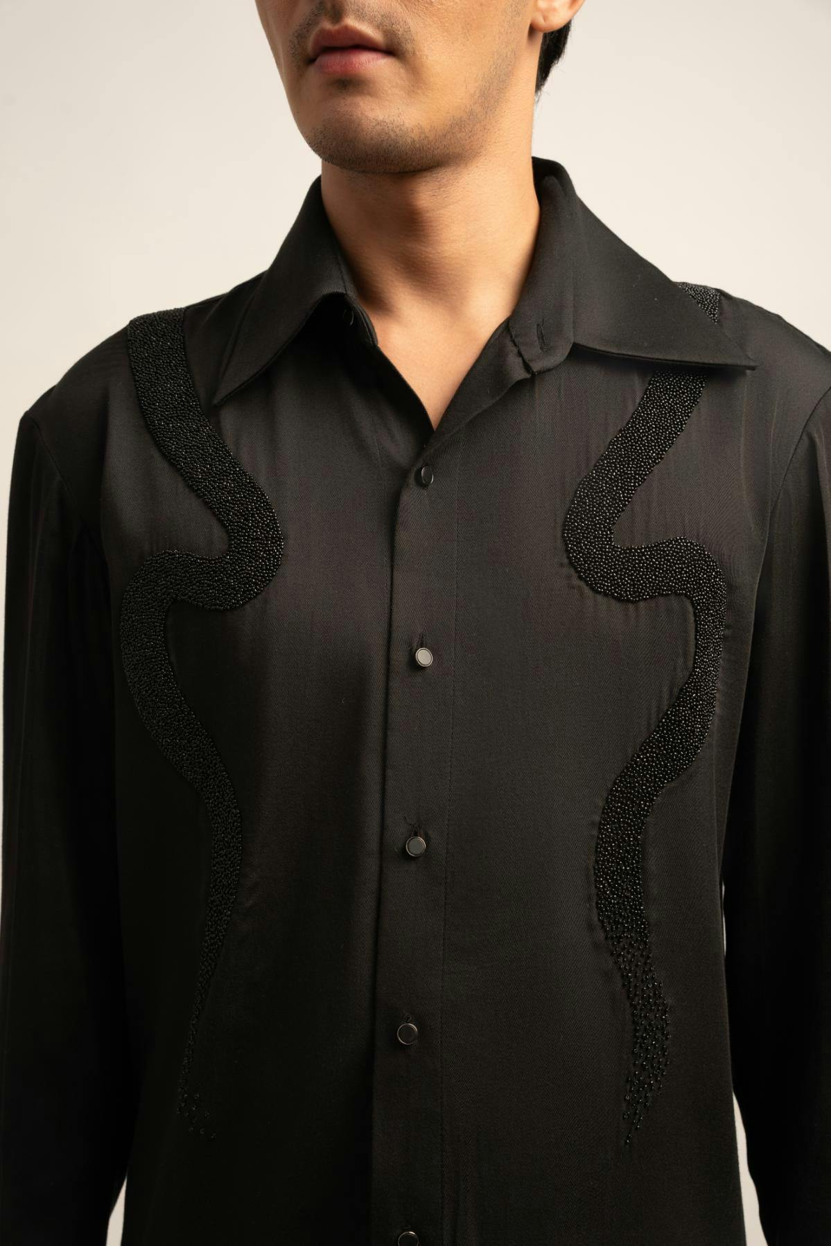 The Onyx Shirt, a product by Siddhant Agrawal Label