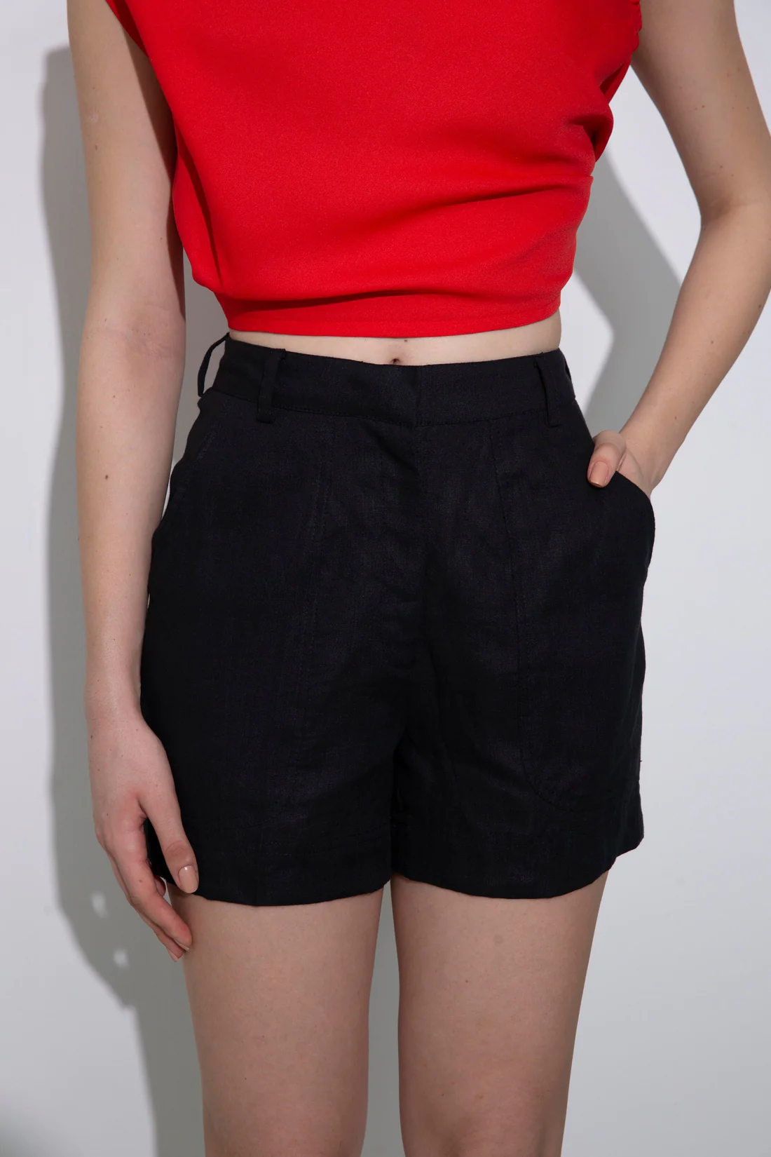 High waist Shorts, a product by Pocketful Of Cherrie