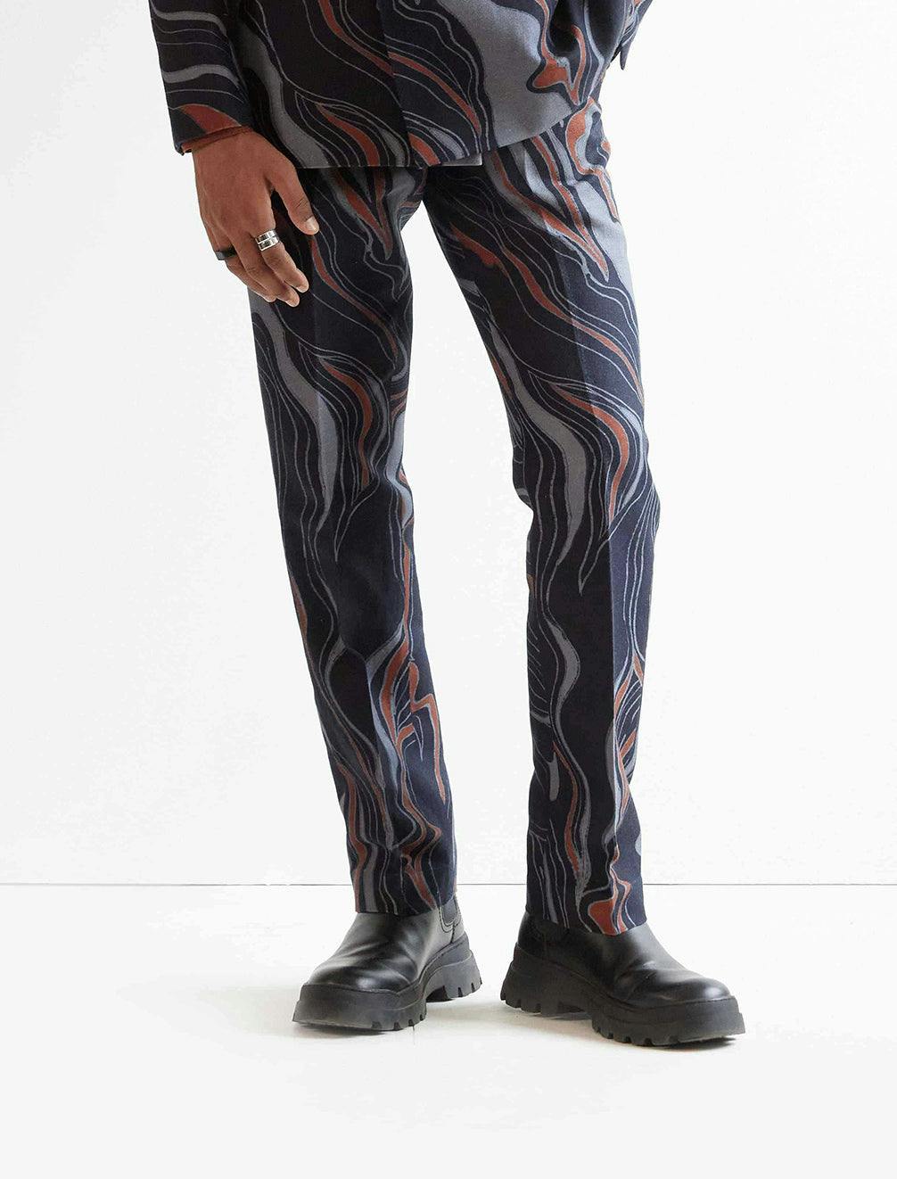 Infinity Print Trousers, a product by Country Made