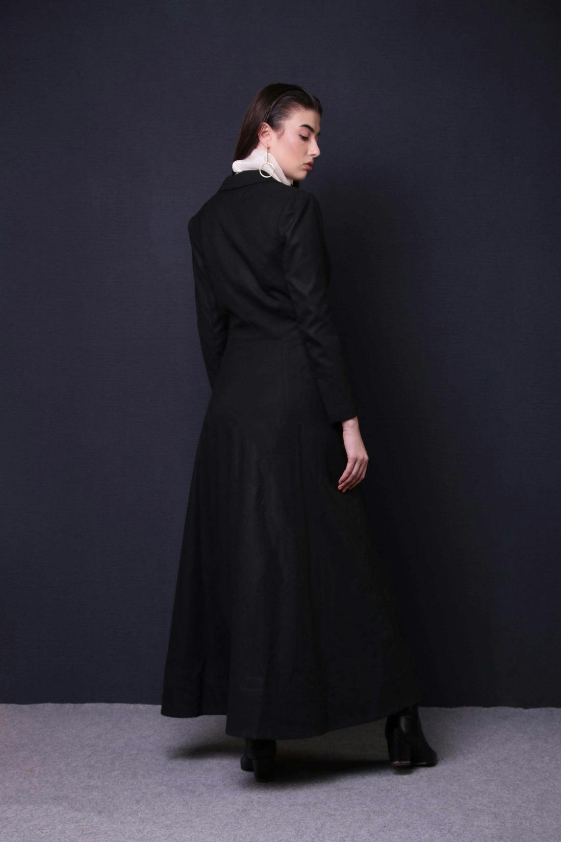 Thumbnail preview #2 for Long Black Dress