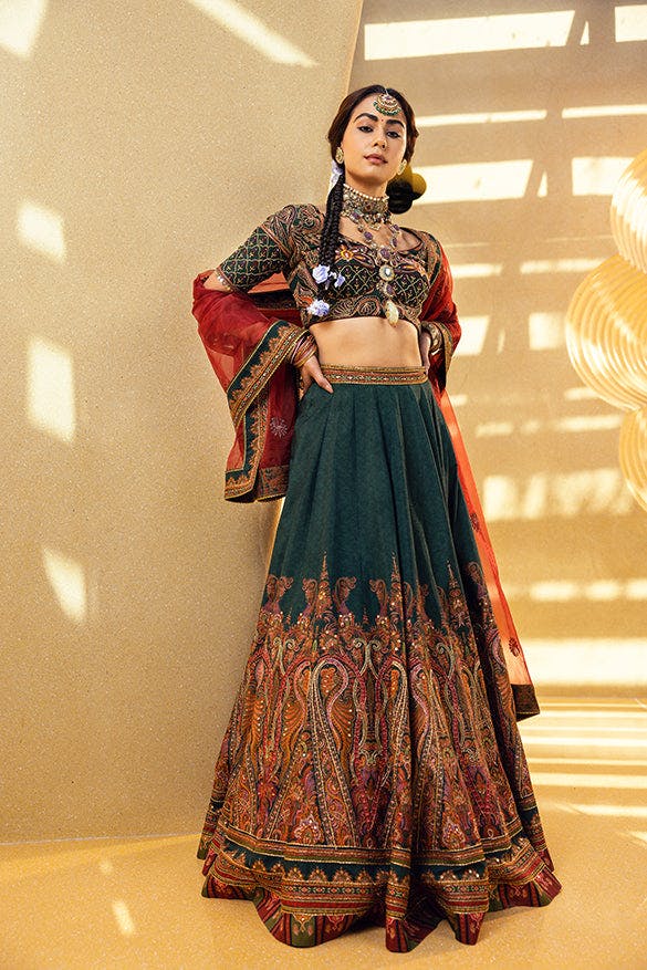 Thumbnail preview #4 for Mehjabeen Lehenga Set