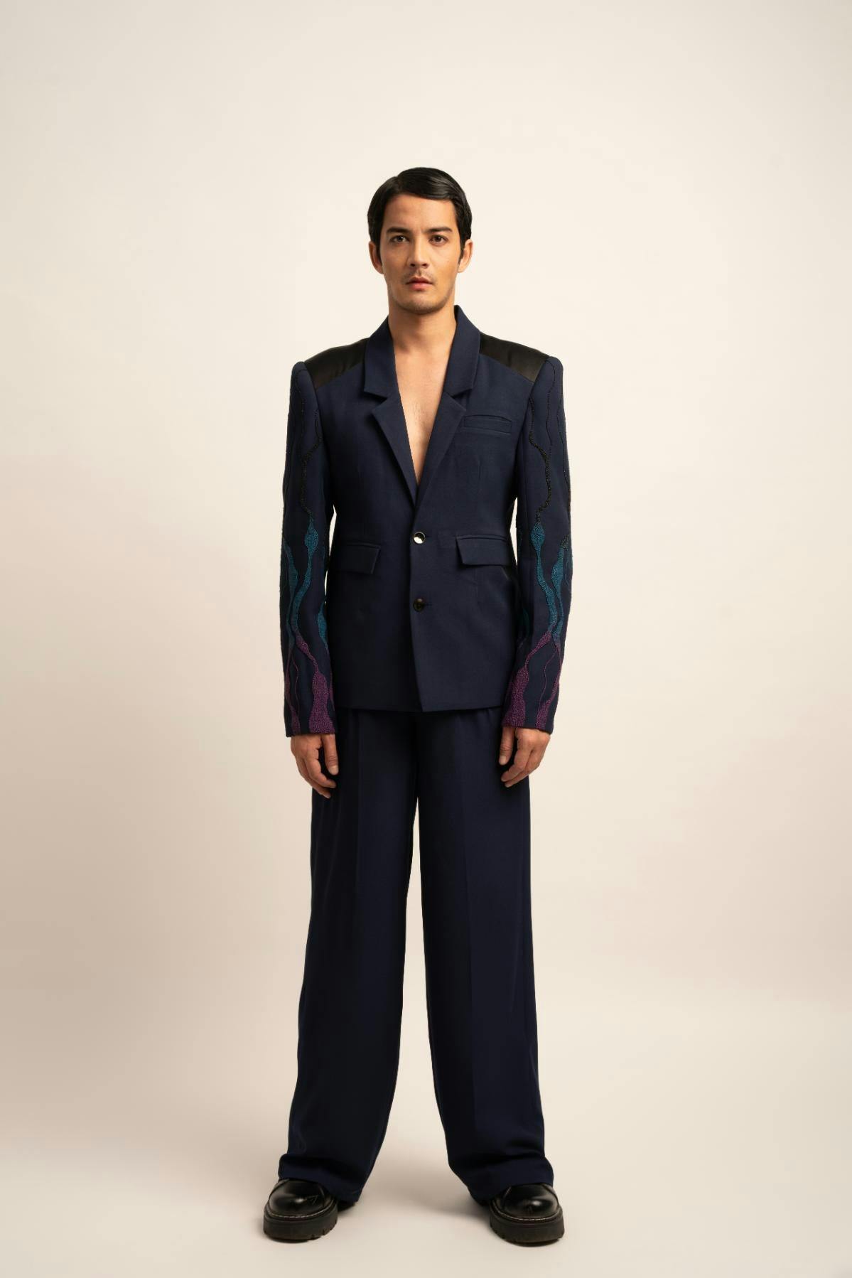 The Aetherial Blazer Set, a product by Siddhant Agrawal Label