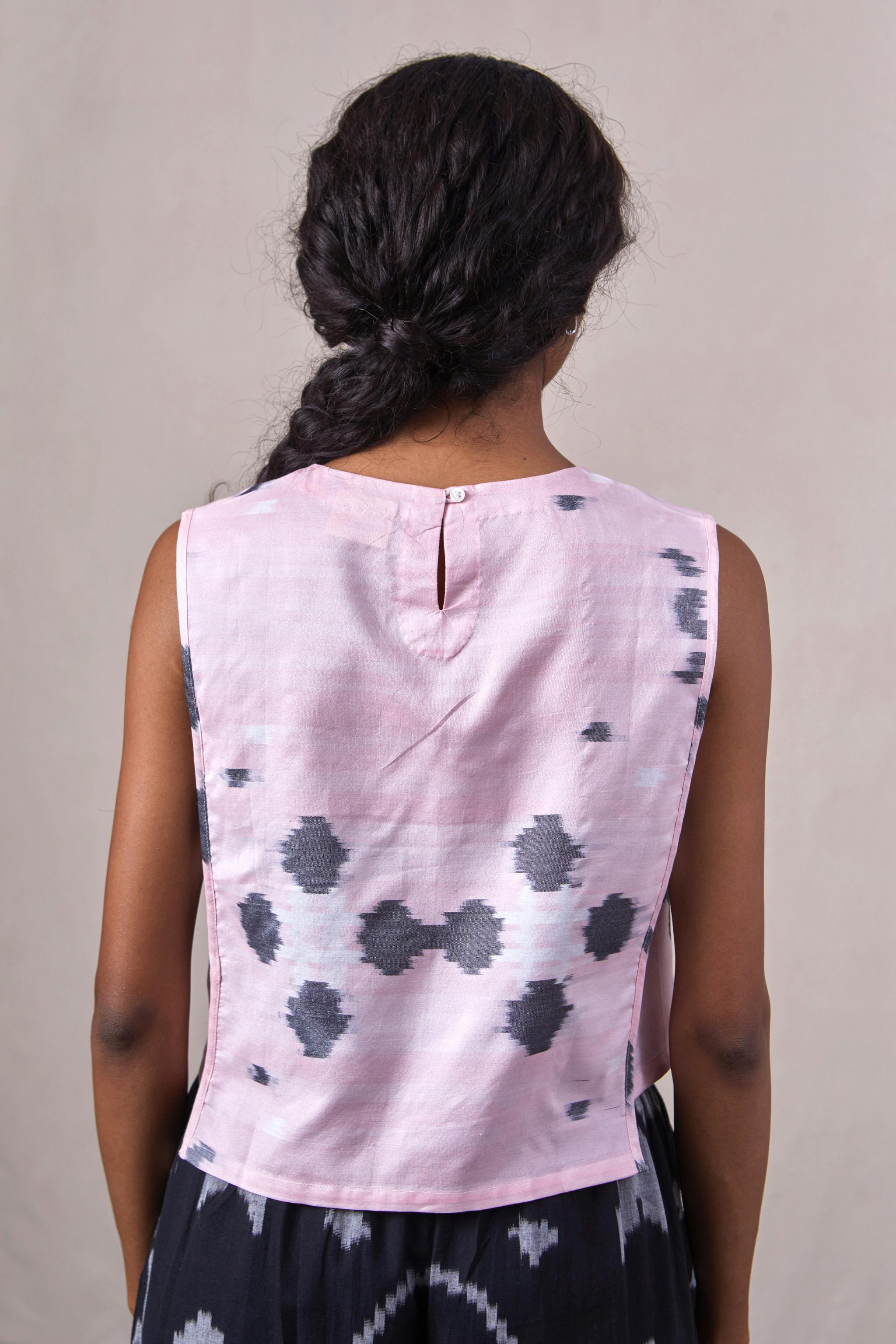 Thumbnail preview #2 for Polam - Ikat Top Pink
