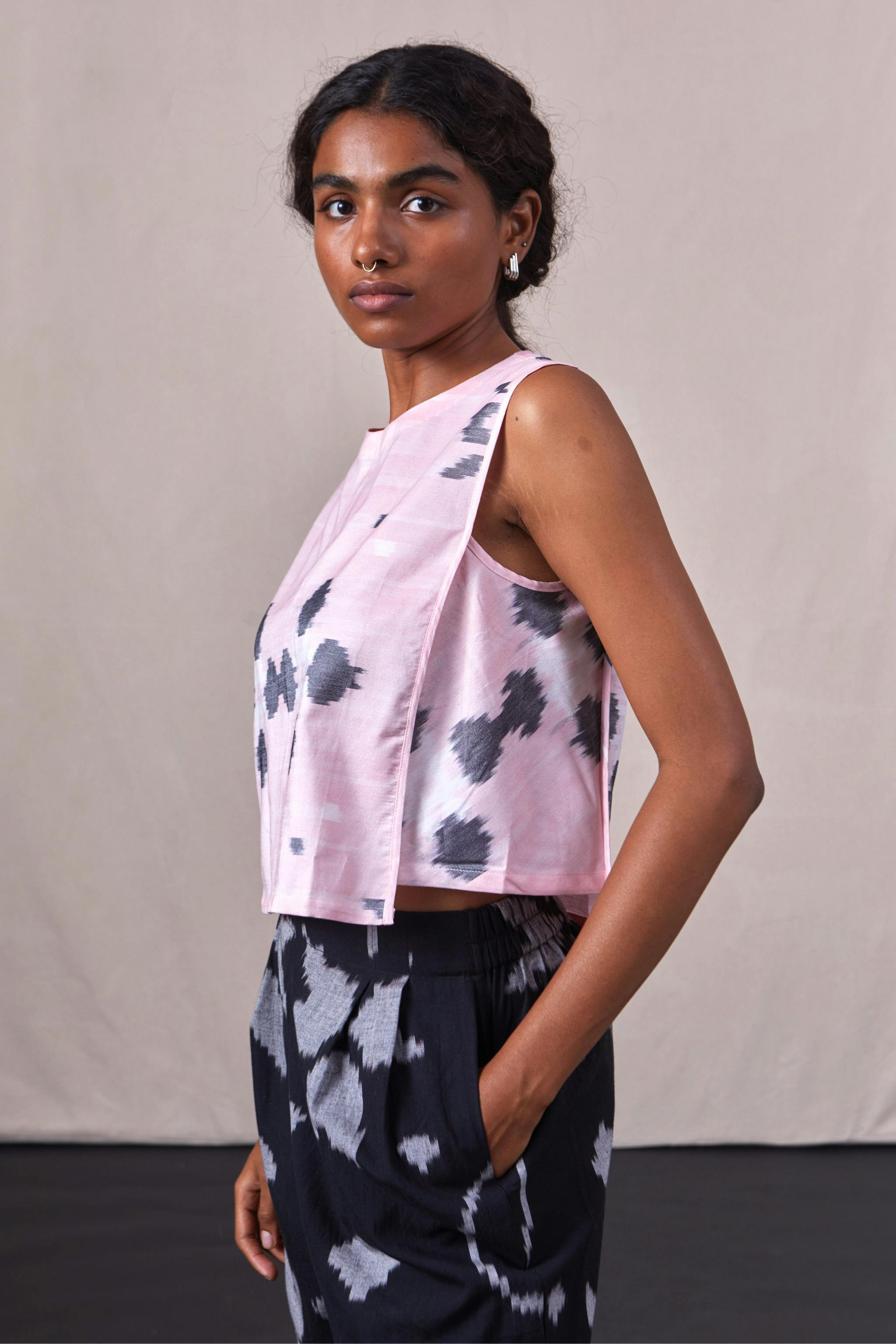 Thumbnail preview #6 for Polam - Ikat Top Pink
