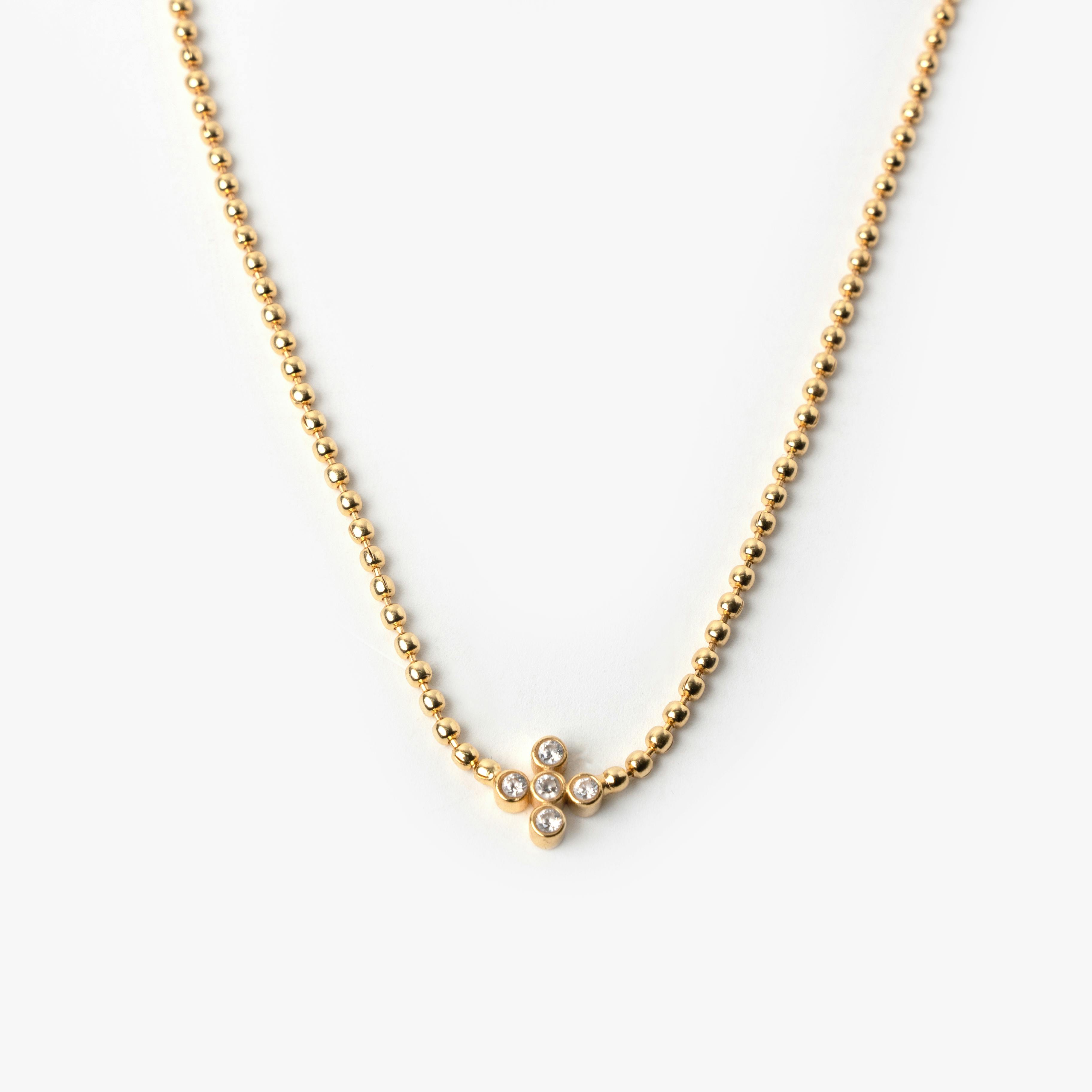 SIRIUS STAR NECKLACE GOLD TONE , a product by Equiivalence