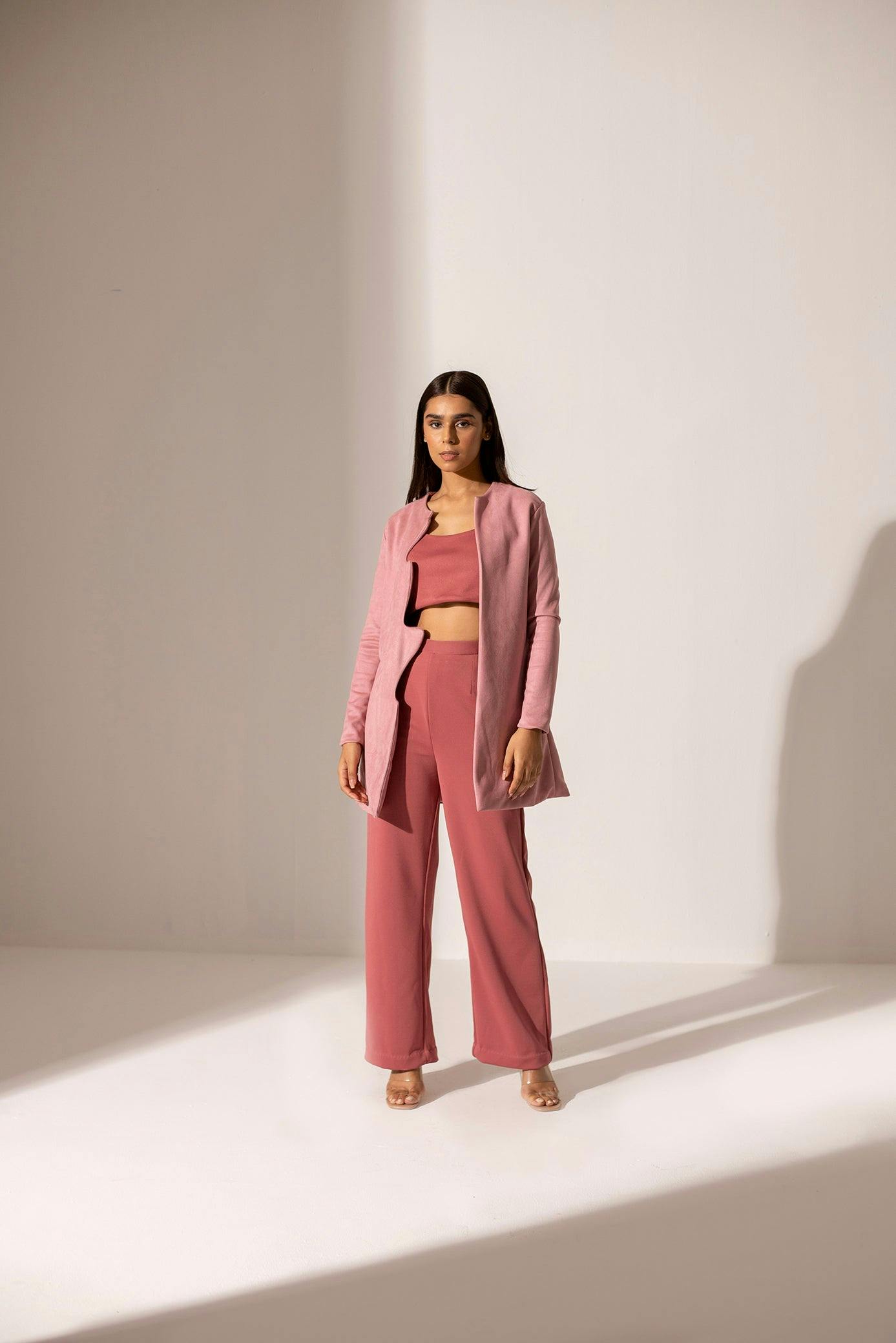 Blush pink and mauve set, a product by Kritika Madan