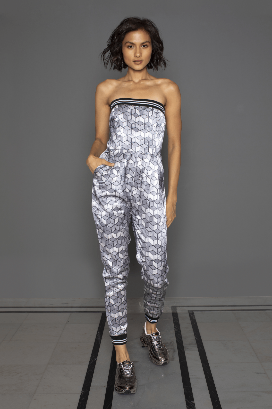 Moira Tube Jogger Jumpsuit, a product by Redefine by RD