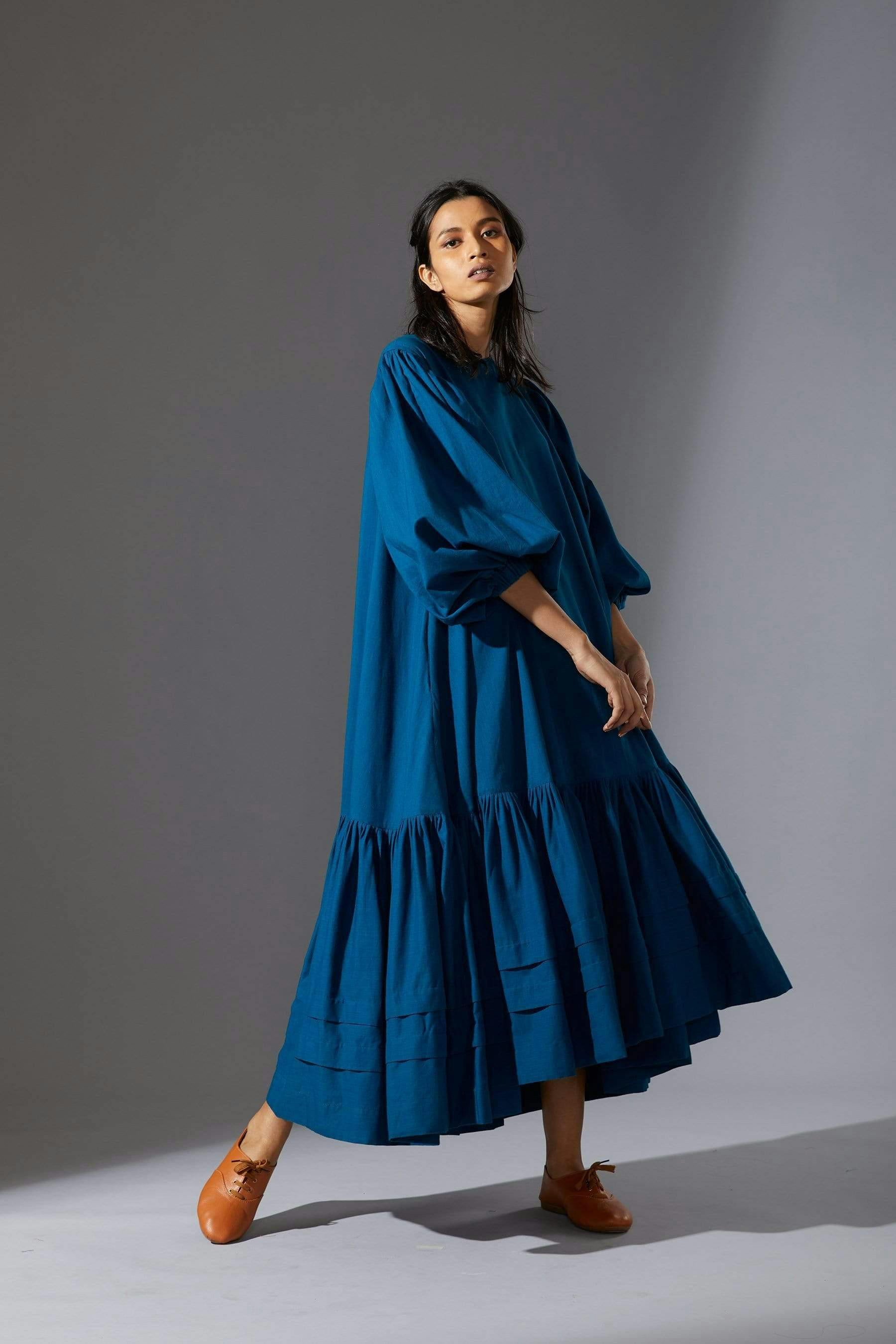 Mati Kaavya Blue Dress, a product by Style Mati