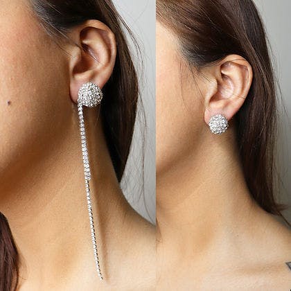 Charlie Multi-way Earrings, a product by Label Pooja Rohra
