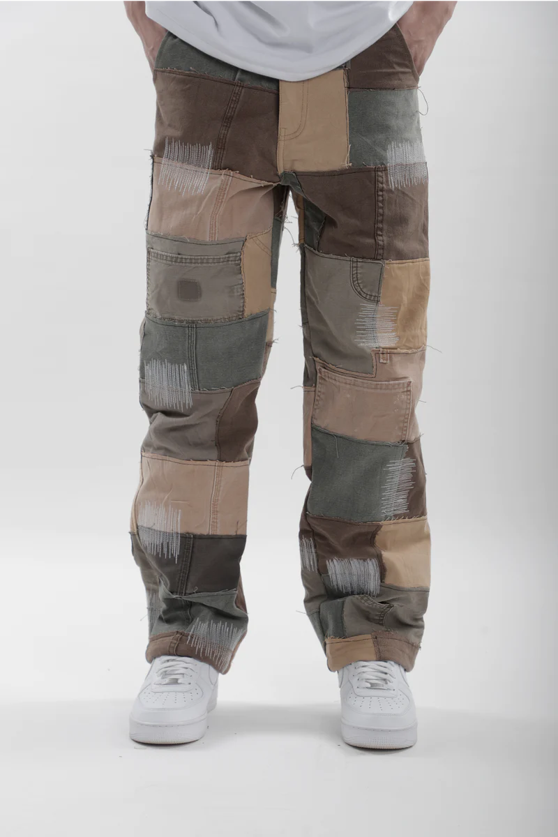 Thumbnail preview #0 for Earth Patchwork Jeans