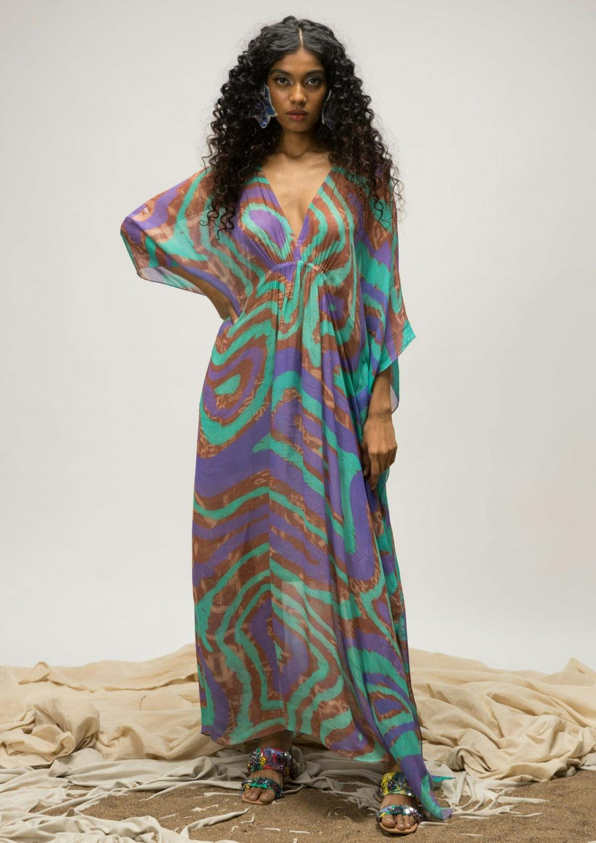 Thumbnail preview #2 for OOTY KAFTAN COVER-UP