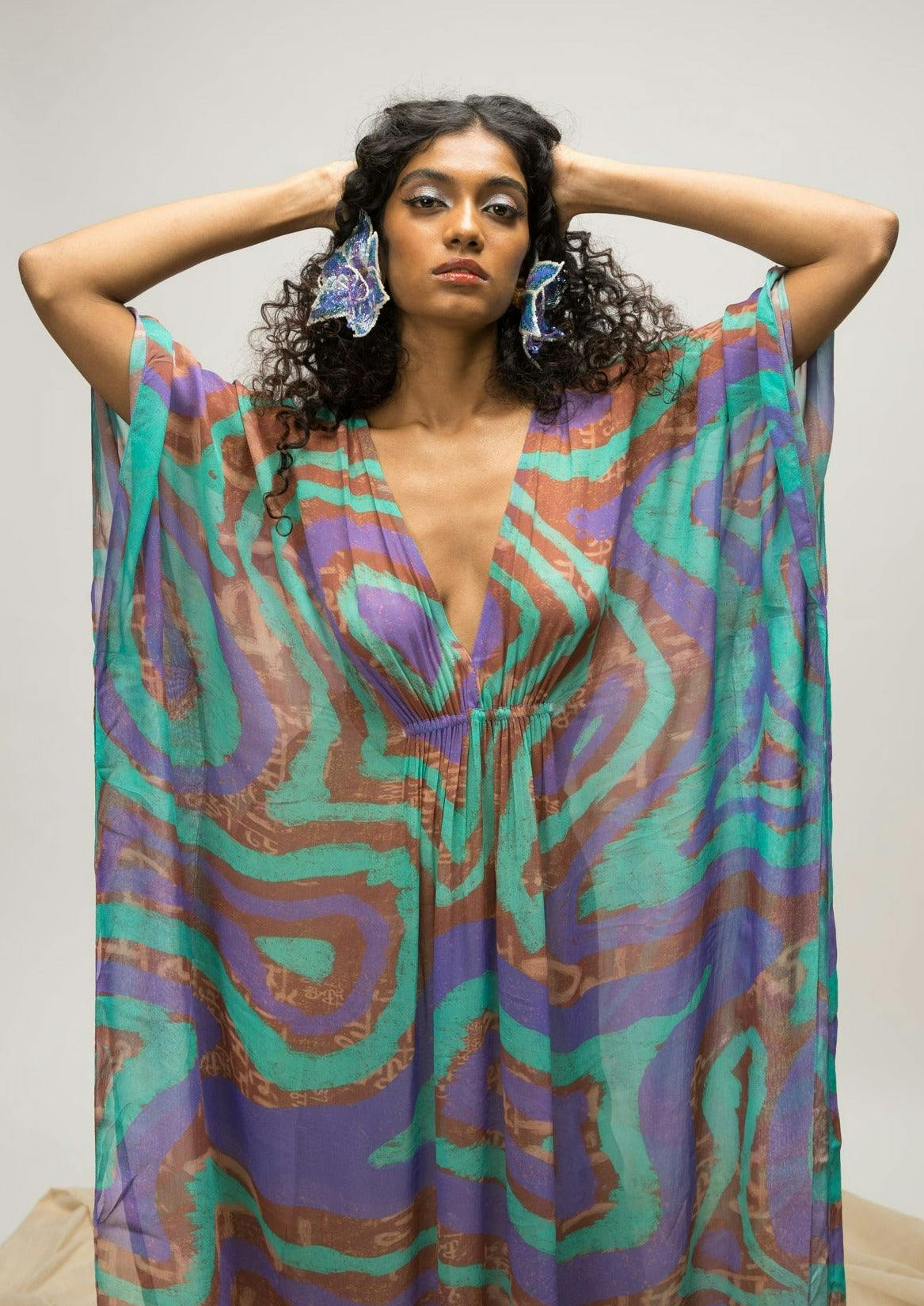 Thumbnail preview #1 for OOTY KAFTAN COVER-UP