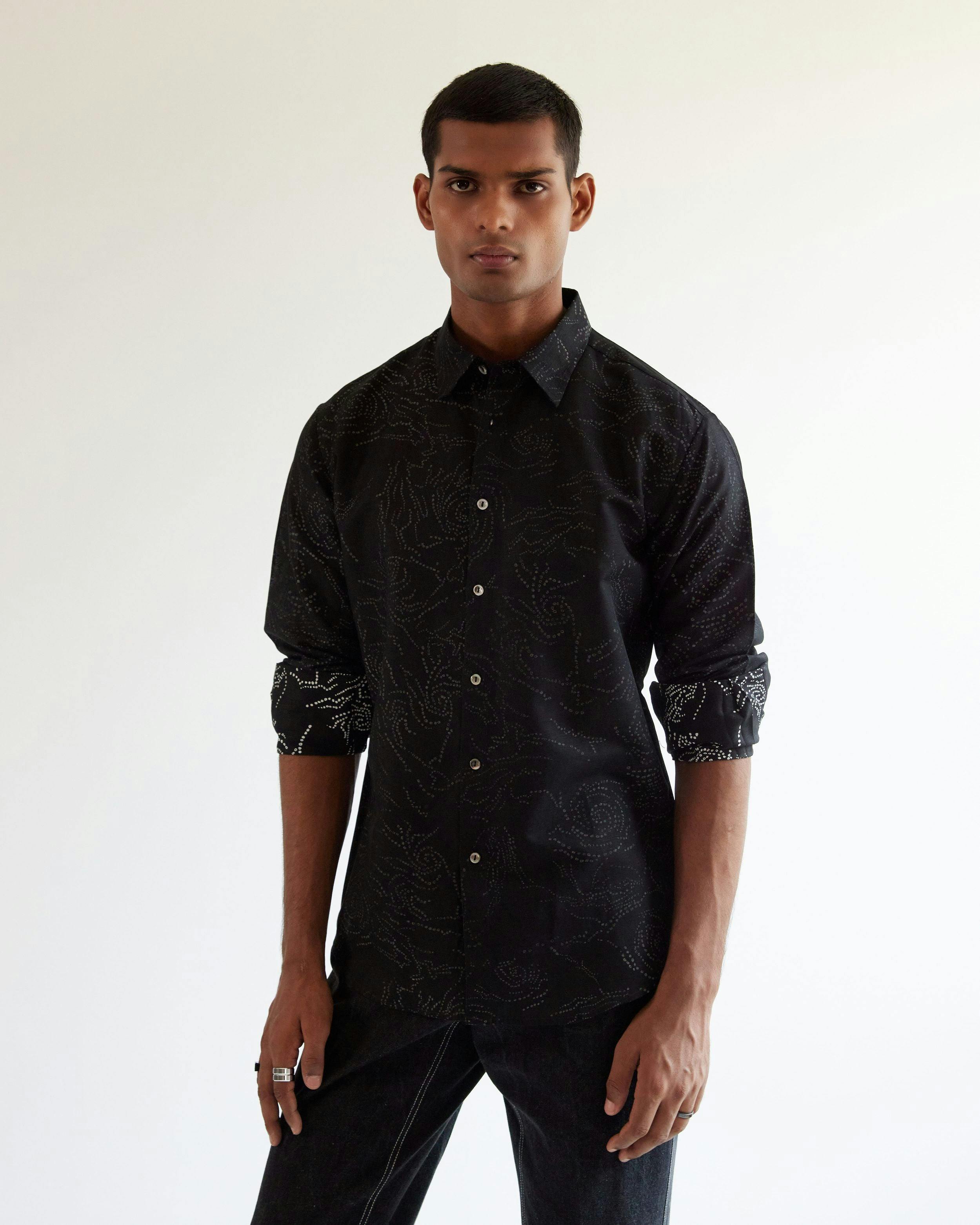Reversible Black Hole Shirt, a product by Country Made