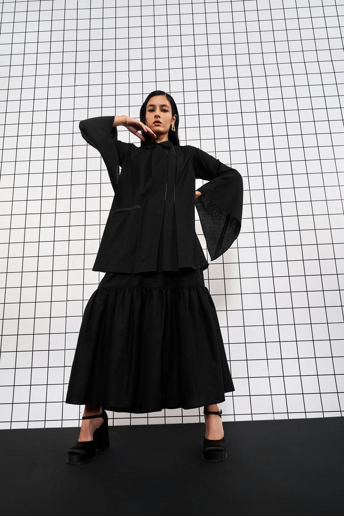 All-Black Skirt, a product by Corpora Studio