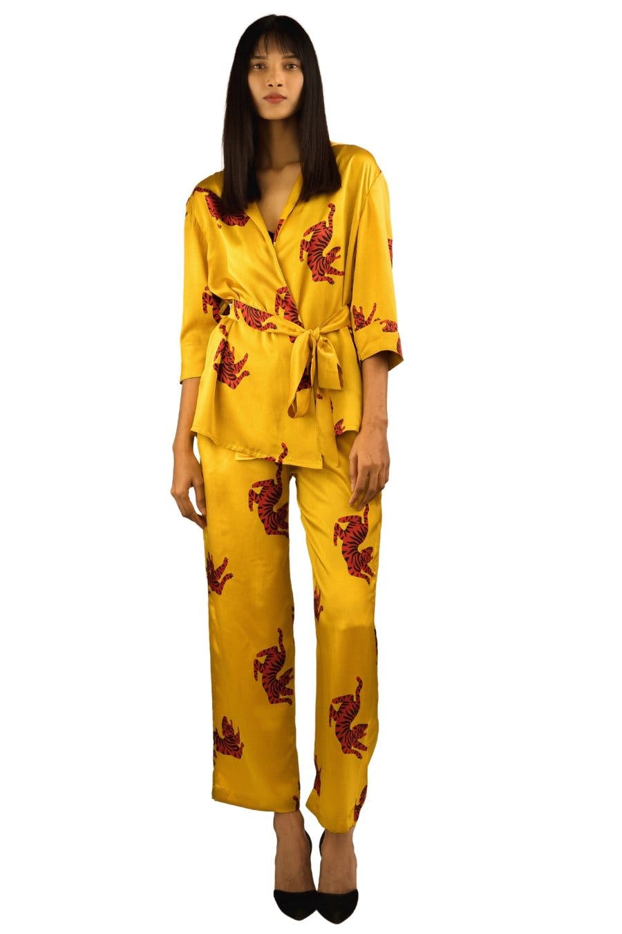 Be A Tigress Printed Co-ord PJ Set, a product by Sleeplove