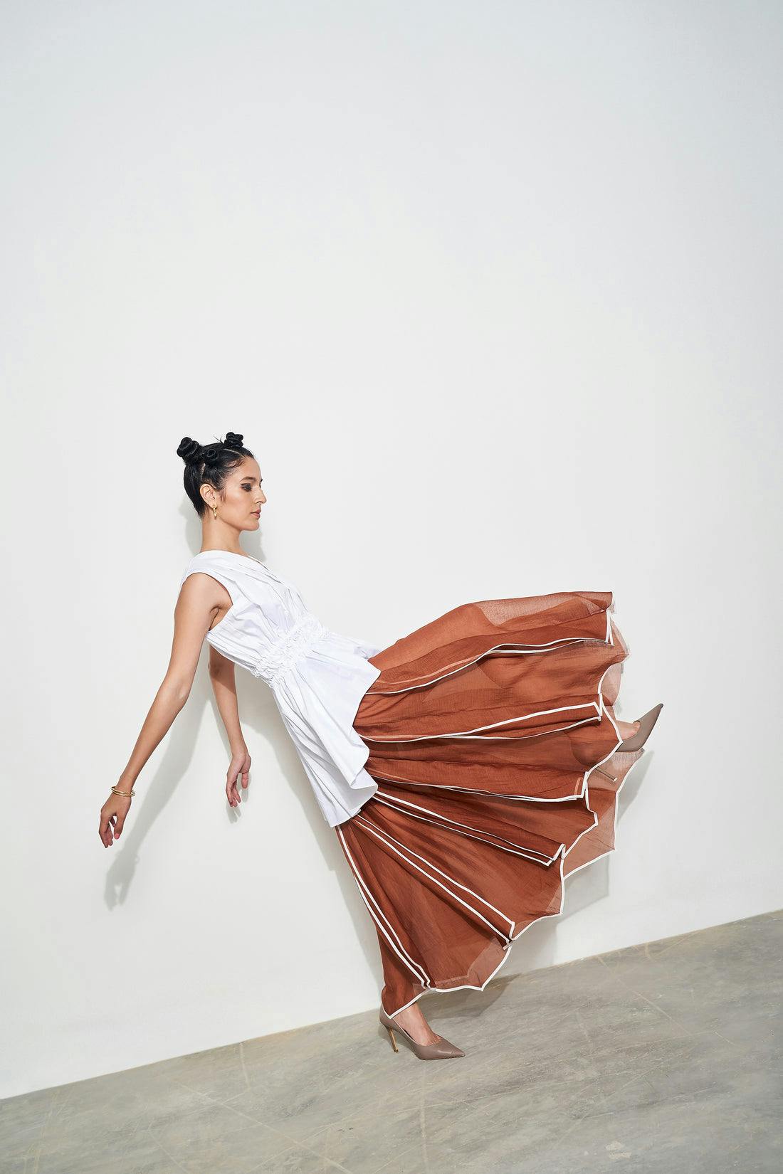 Primary image of Panelled Skirt, a product by Corpora Studio