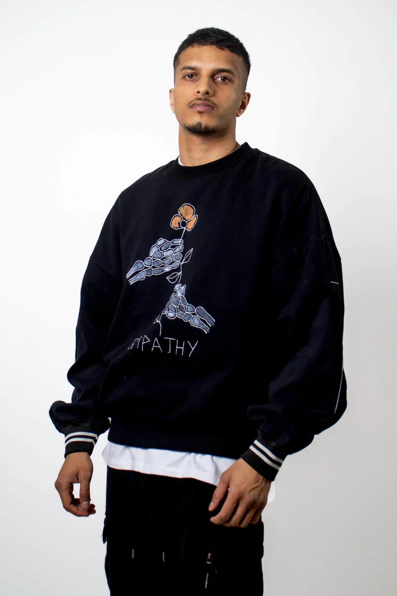 Empathy Embroidered Sweatshirt, a product by TOFFLE