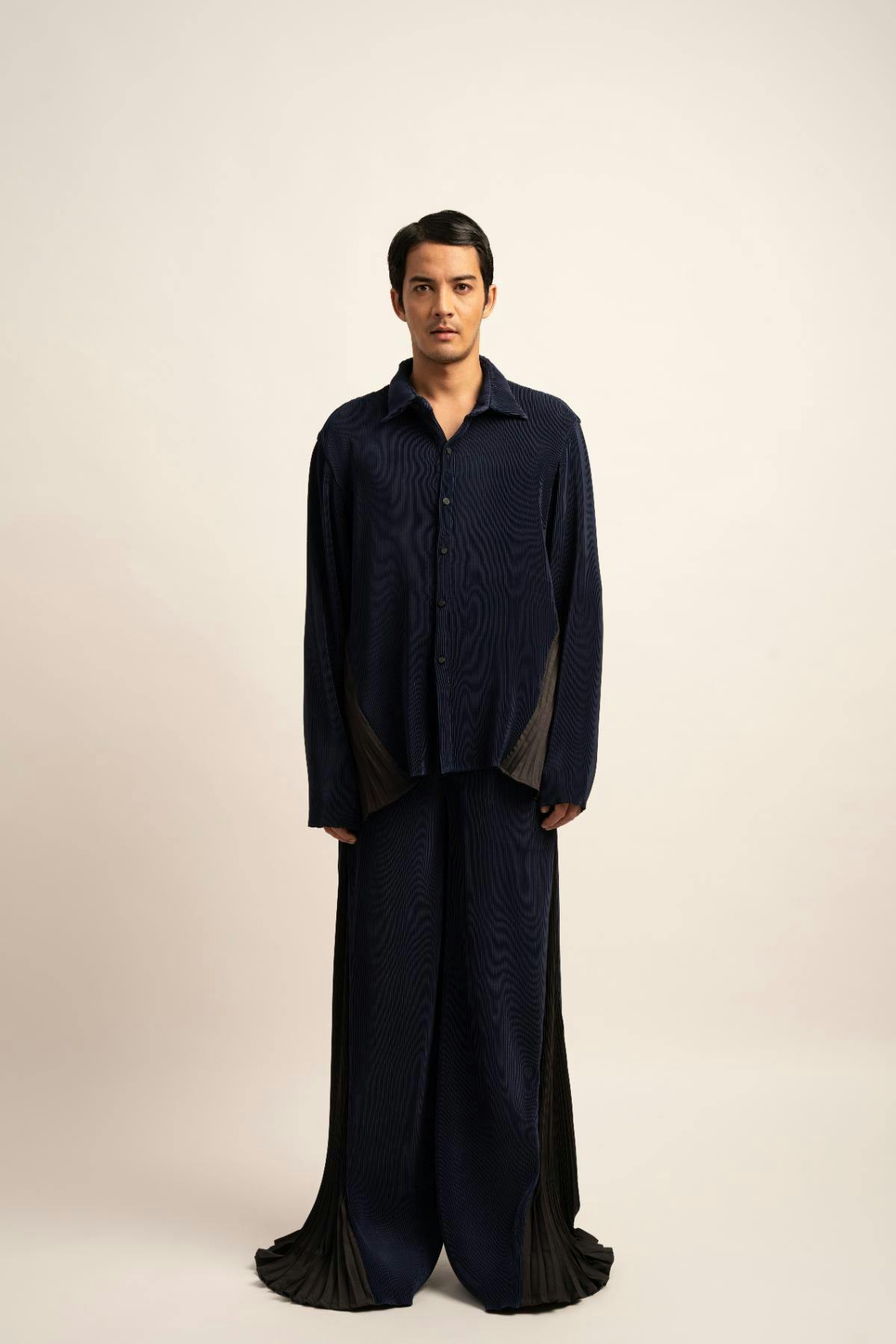 The Synthwave Trousers, a product by Siddhant Agrawal Label