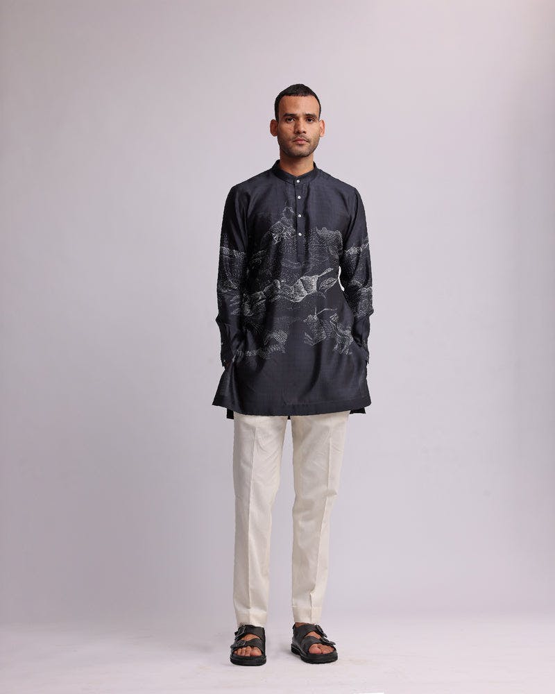 DUNKIRK PRINTED KURTA, a product by Country Made