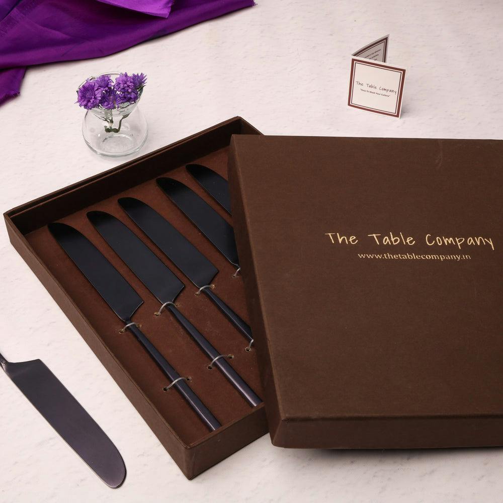 The Classic Titanium Dining Knife - Set of 6, a product by The Table Company
