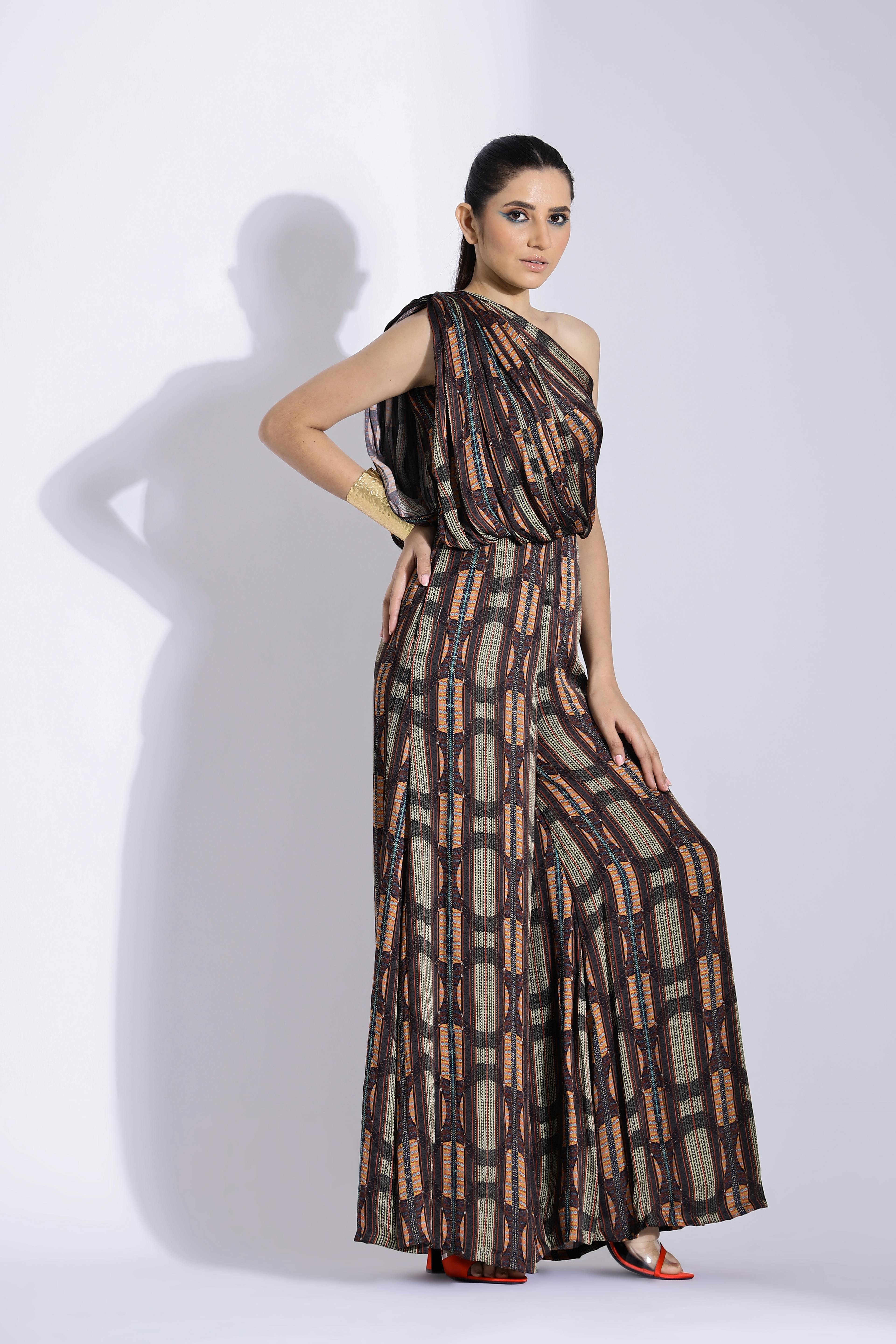 Hand draped Jumpsuit , a product by Studio Surbhi