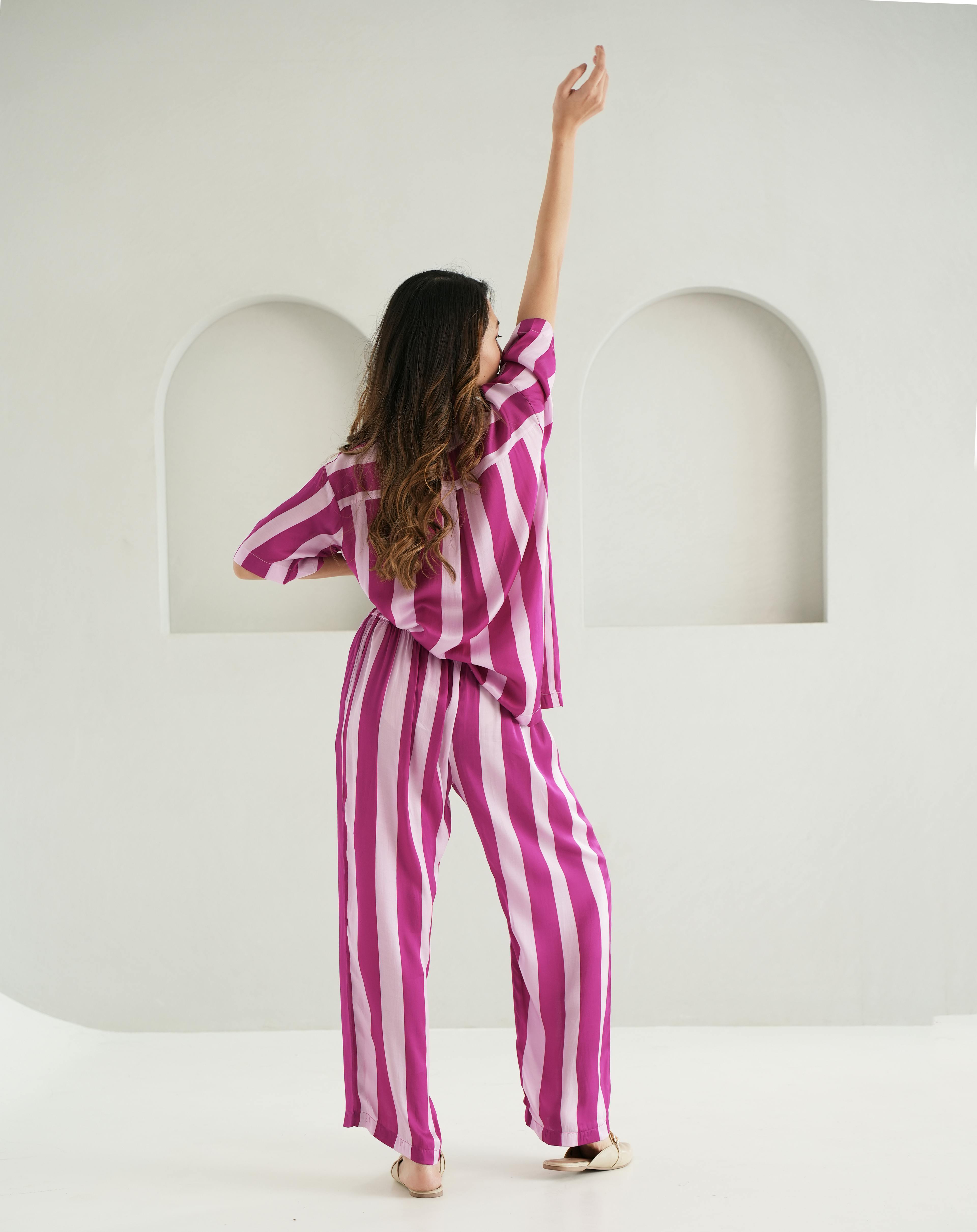 Thumbnail preview #2 for Day Off - Vegan Silk Pyjama Set  