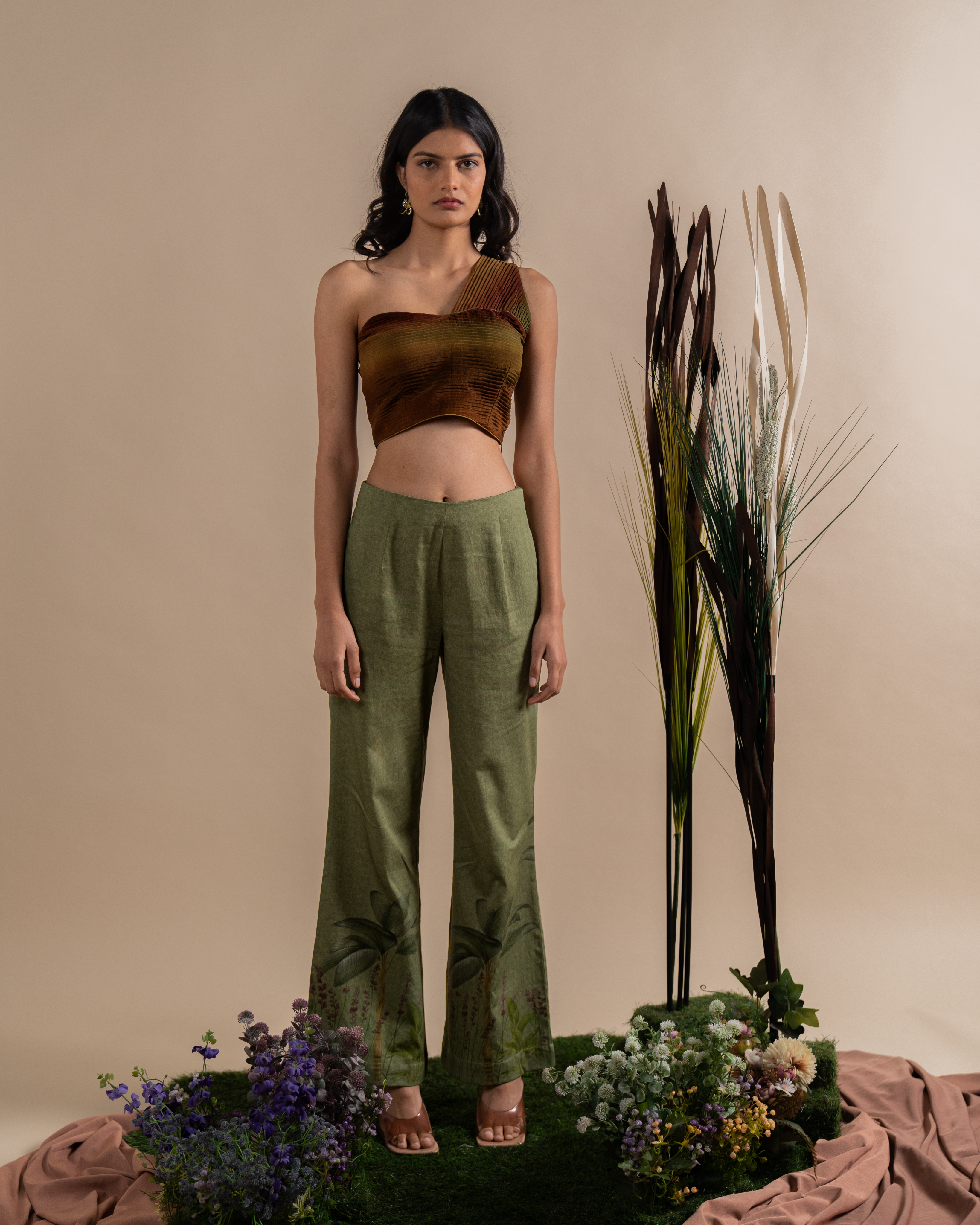 Plume Palm Co-ord Set, a product by Concept Kapda