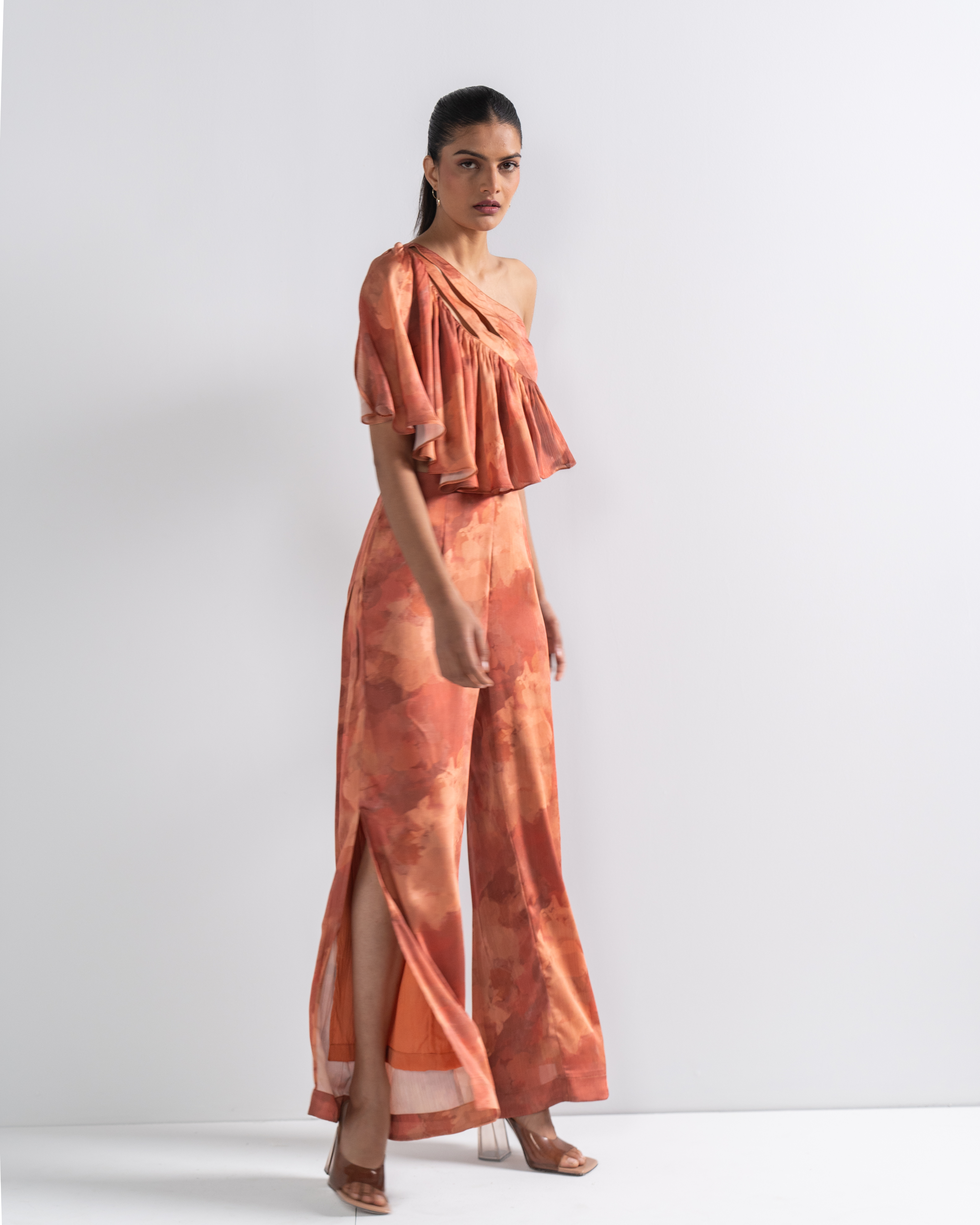 One Shoulder Sunset Co-ord, a product by Concept Kapda